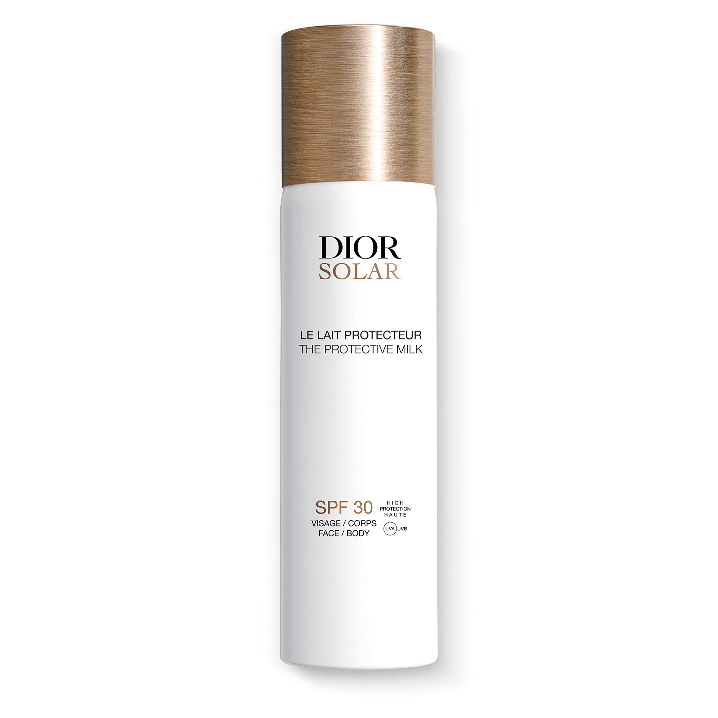 Solar The Protective Milk for Face and Body SPF 30 Sunscreen Milk - High Protection 125ml