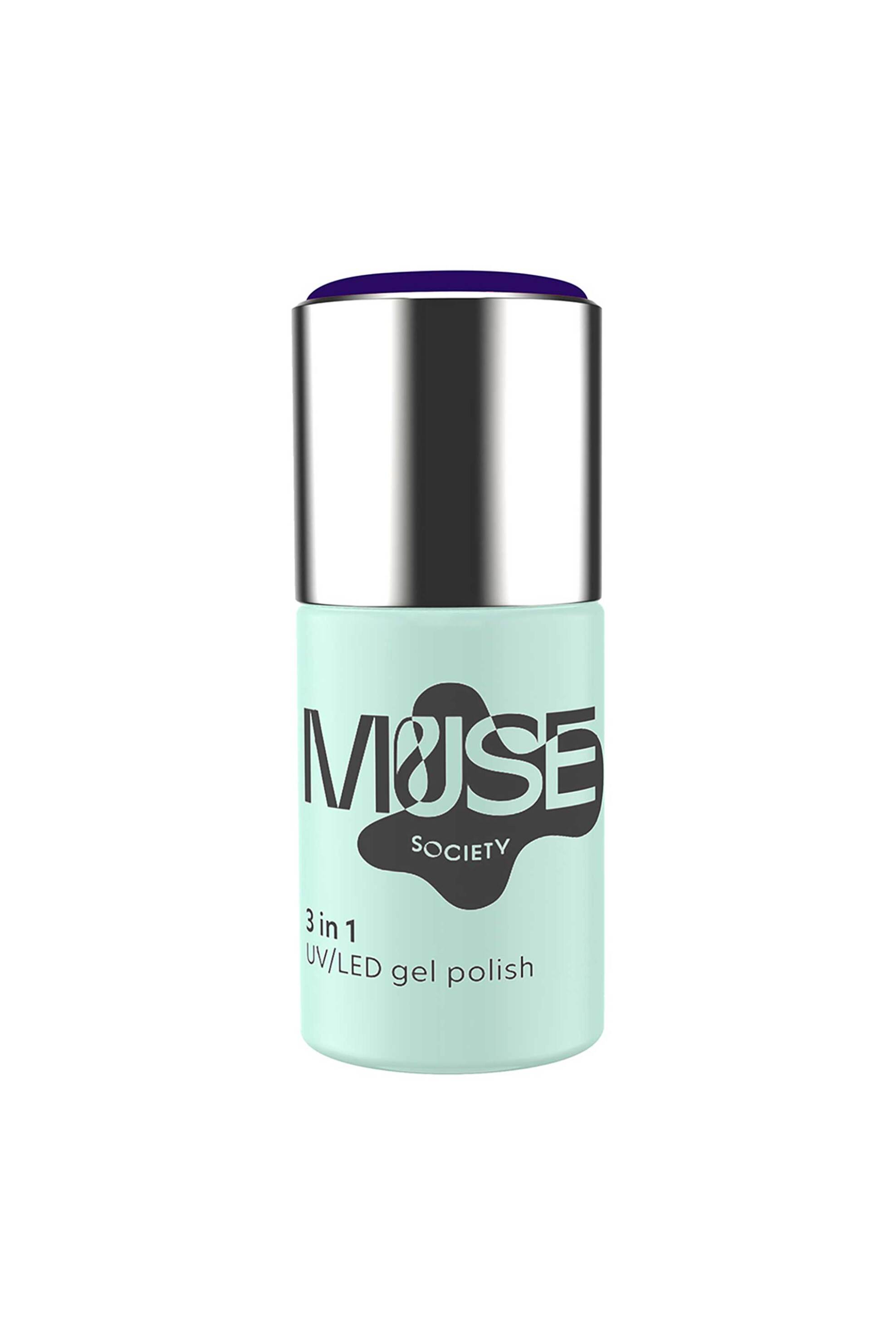 Muse Society Nail Gel Polish Midnight Blue #017 10 ml