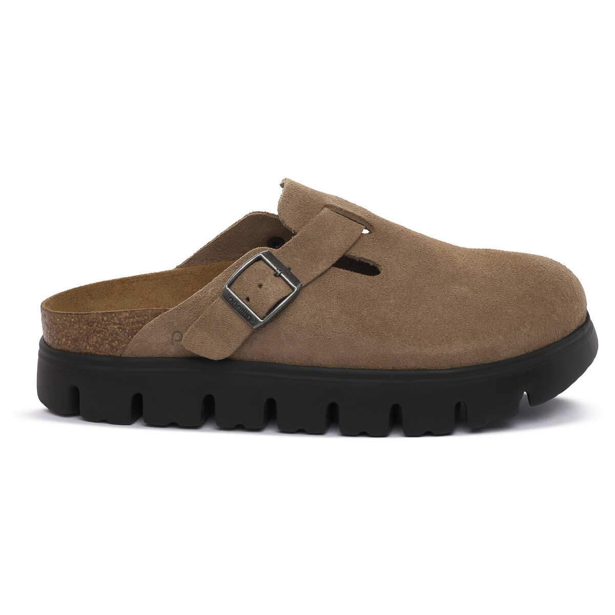 Mules BIRKENSTOCK BOSTON CHUNKY GRAY TAUPE CALZ S