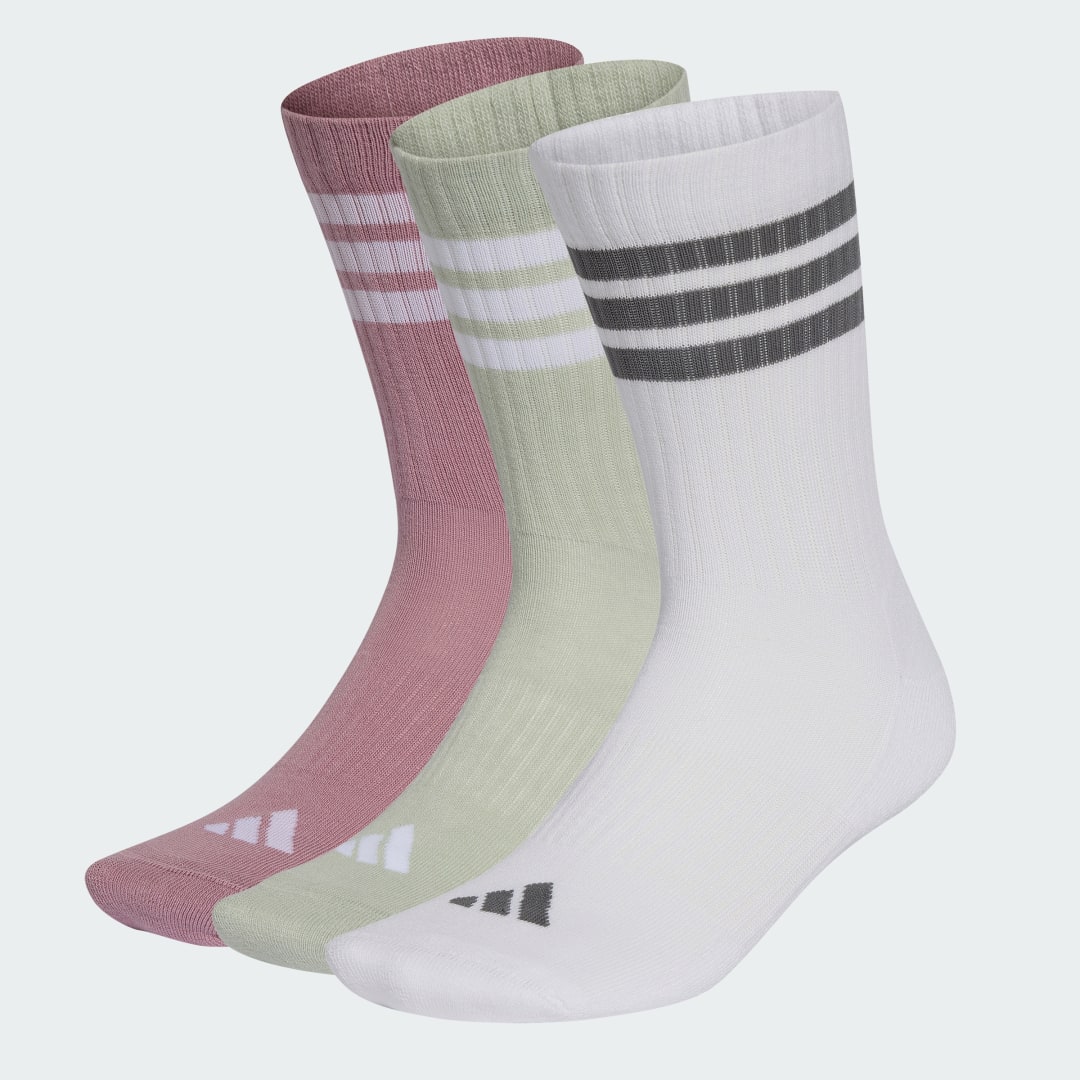 Κάλτσες 3-Stripes Cushioned Crew Socks 3 Pair Pack