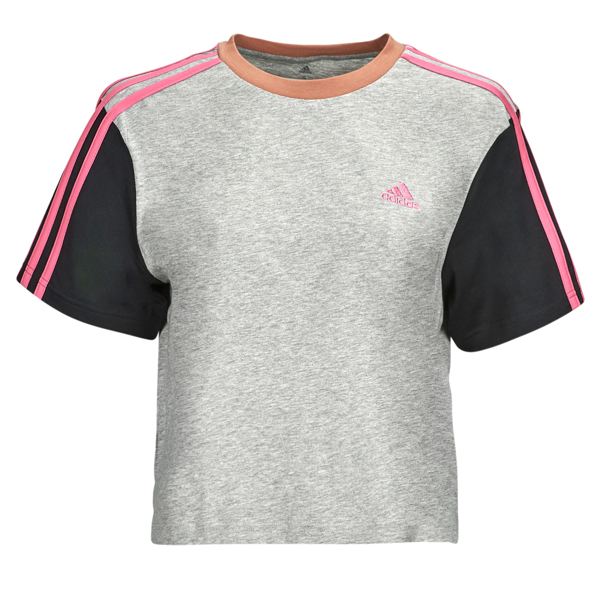 T-shirt με κοντά μανίκια adidas 3S CR TOP