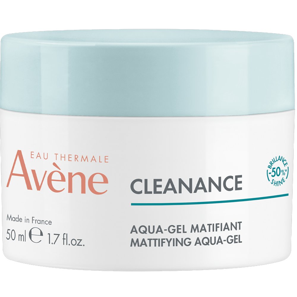 Avene Cleanance Mattifying Aqua Ενυδατική Κρέμα-Gel που Καταπραΰνει & Χαρίζει Ματ Όψη σε Μεικτό, Λιπαρό με Ακμή ή με Ατέλειες Δέρμα Gel 50ml