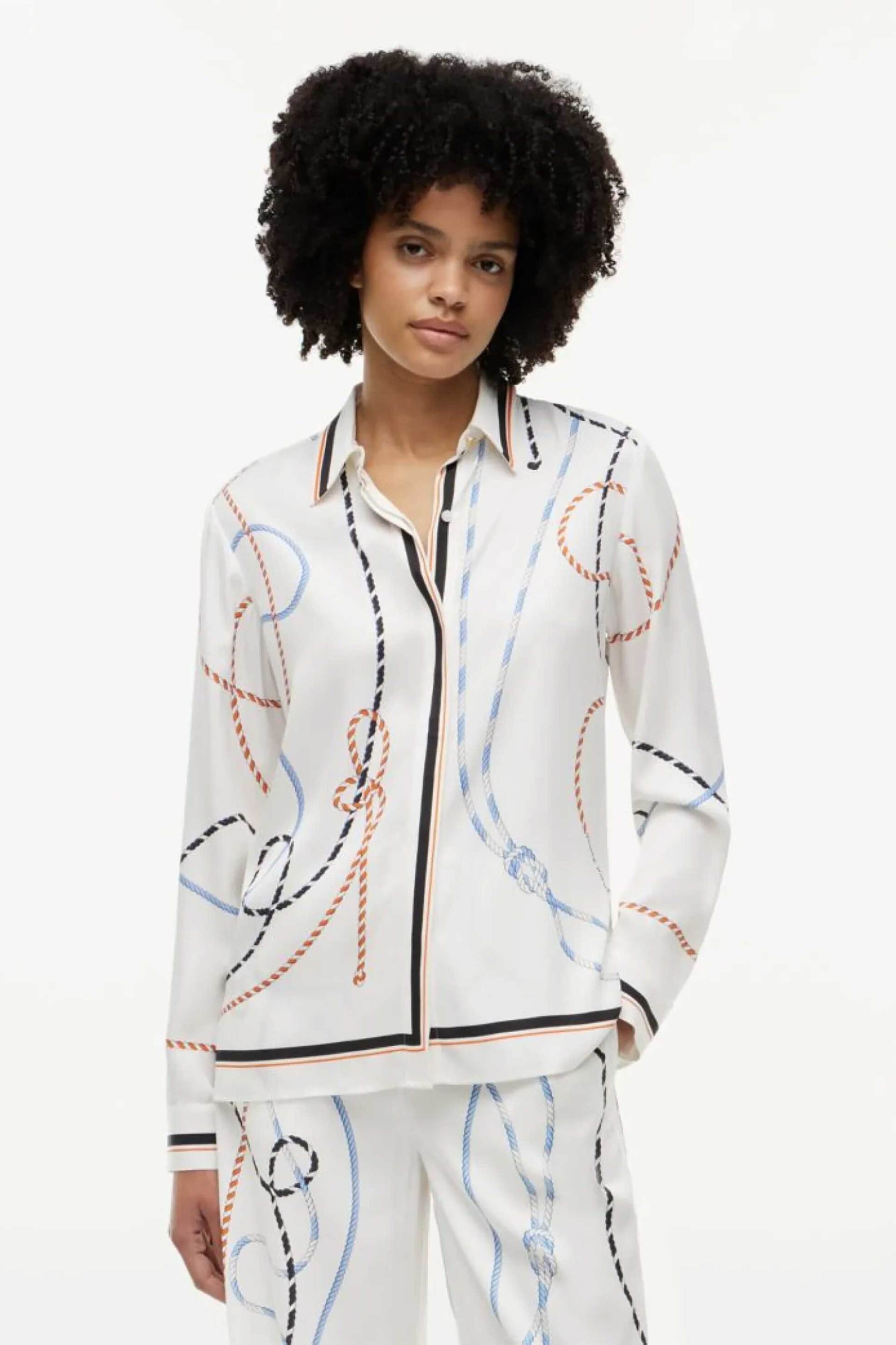 Tommy Hilfiger γυναικείο πουκάμισο με rope print Regular Fit