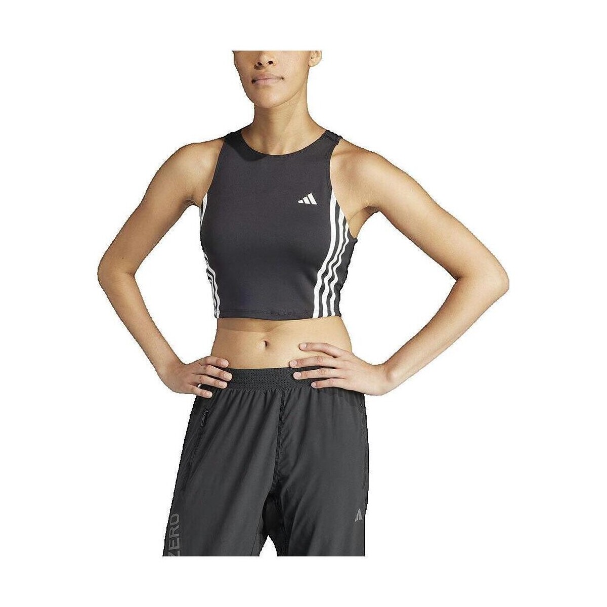 Αμάνικα/T-shirts χωρίς μανίκια adidas Débardeur Own the Run 3 Stripes