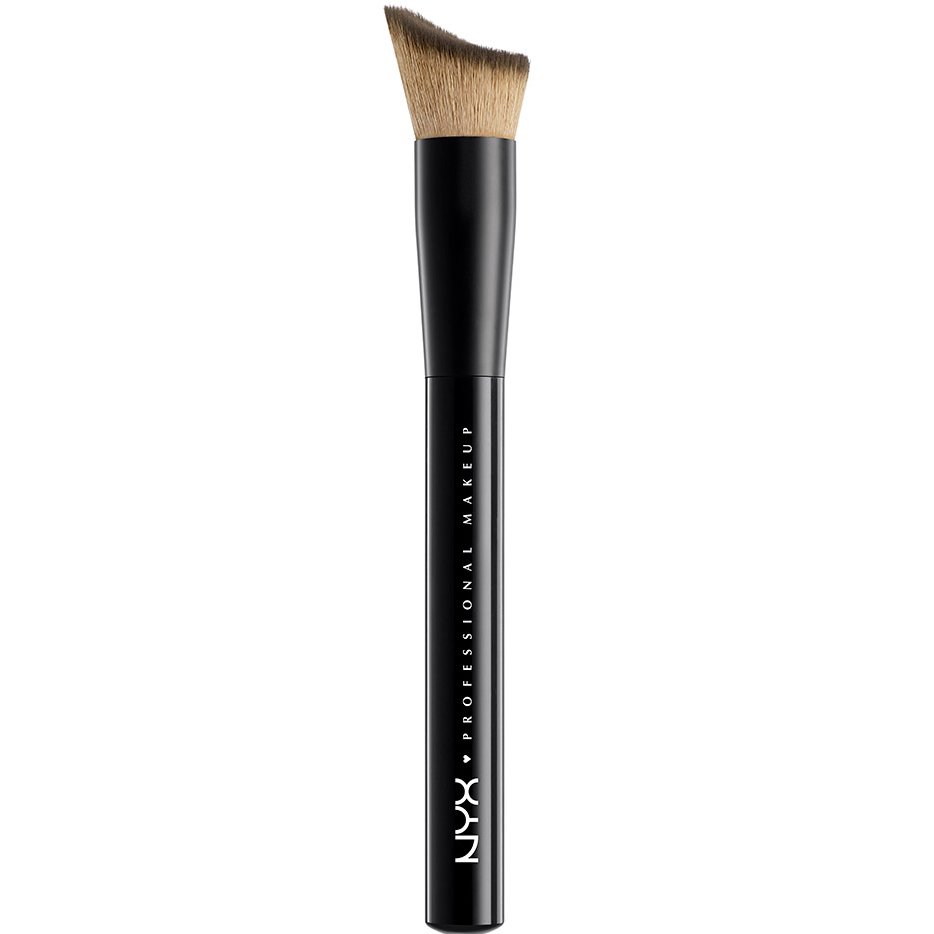 Nyx Professional Makeup Total Control Drop Foundation Brush Εξαιρετικά Μαλακό & Εύκπαμπτο Πινέλο Ιδανικό για Ολόκληρο το Πρόσωπο 1 Τεμάχιο