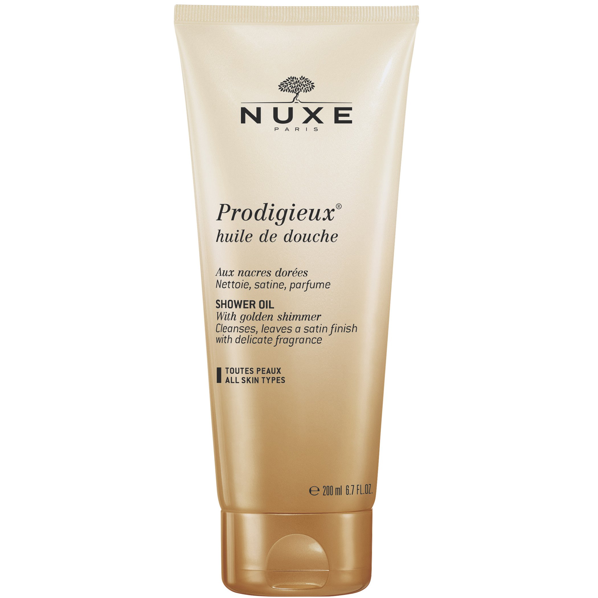 Nuxe Prodigieux Shower Oil Αρωματικό Αφρόλουτρο Σώματος 200ml