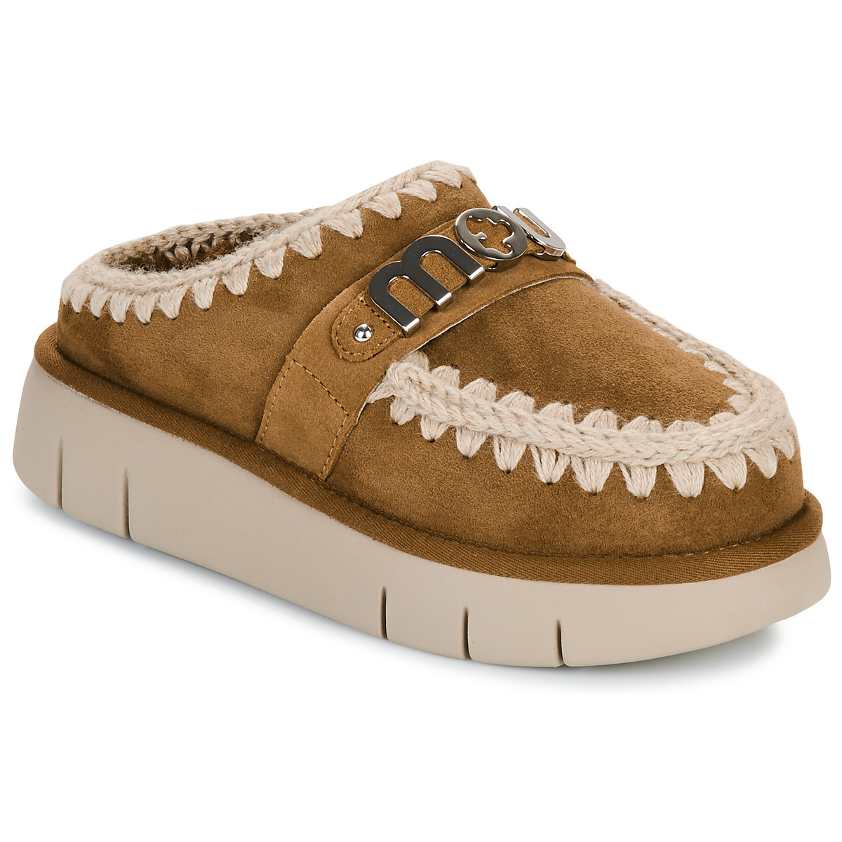 Mules Mou BOUNCE CLOG METAL LOGO