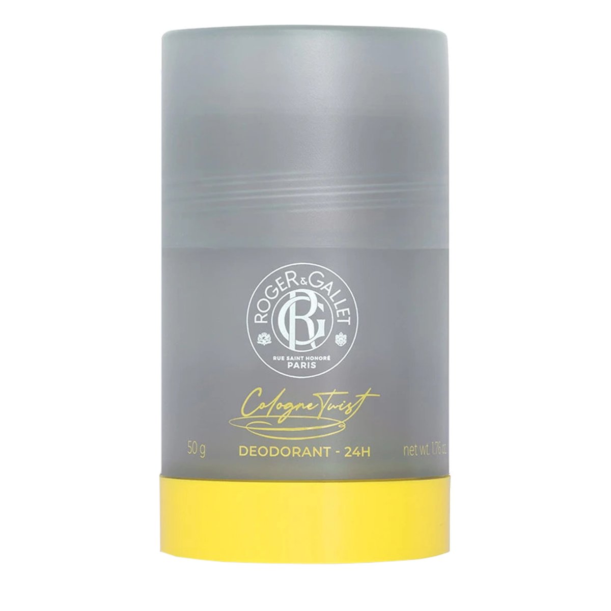 Roger & Gallet Cologne Twist Deodorant Stick Αντρικό Αποσμητικό Stick με Άρωμα Κίτρινων Εσπεριδοειδών Μεγάλης Διάρκειας 50g