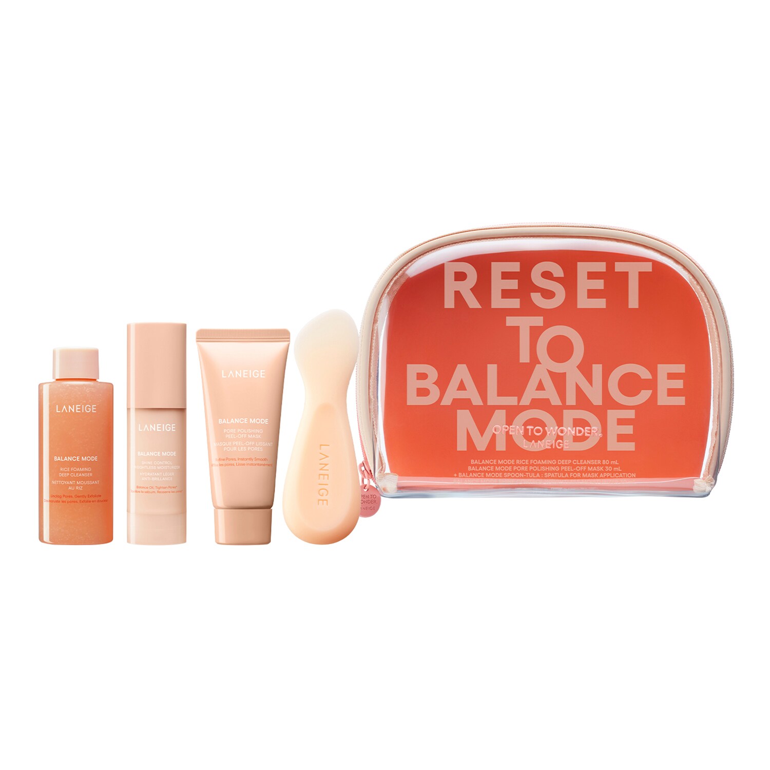 Laneige - Get Into Balance Mode - Σετ ρουτίνας για μικτές έως λιπαρές επιδερμίδες | 30 ml