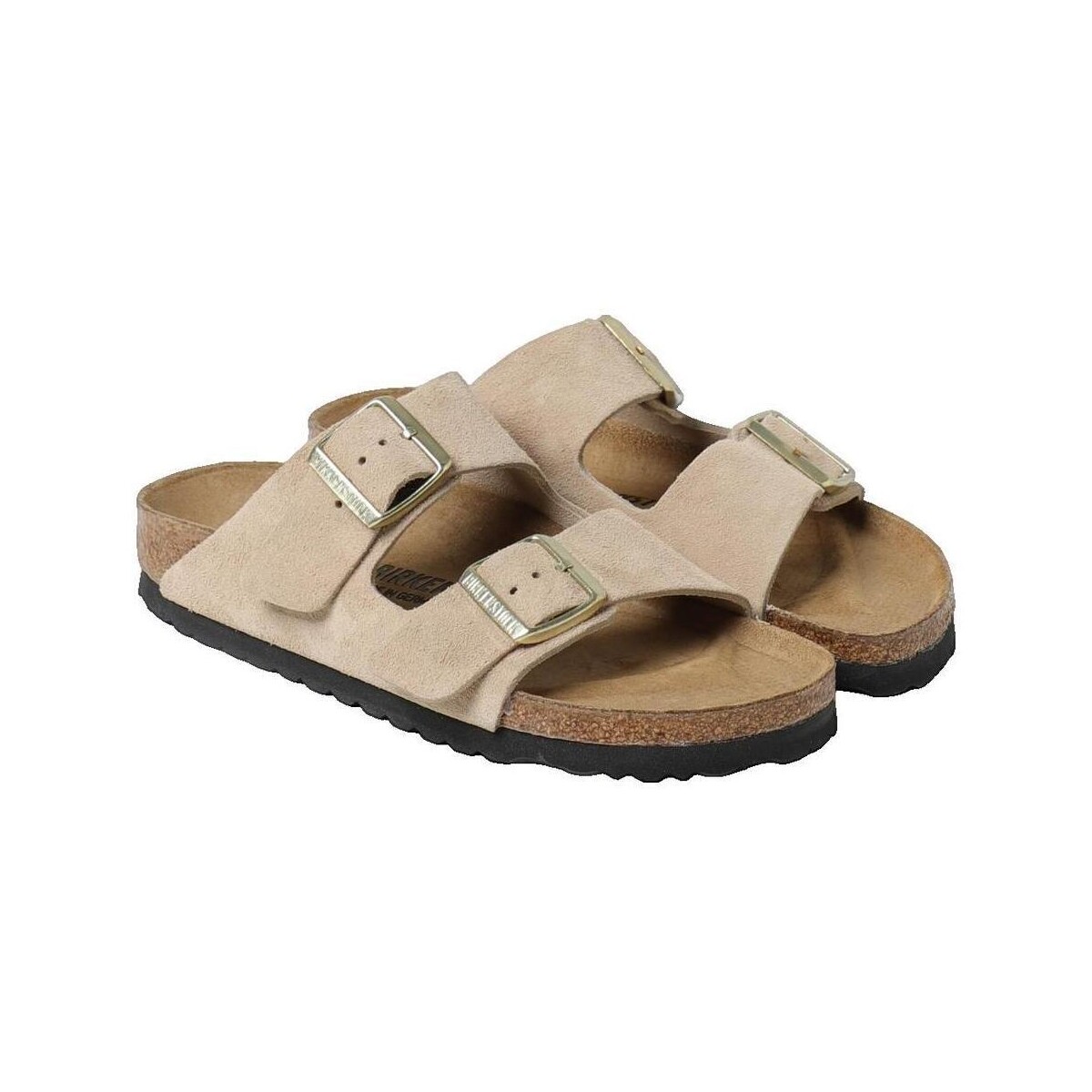 Σανδάλια BIRKENSTOCK Sandales Arizona Suede LEVE Sandcastle