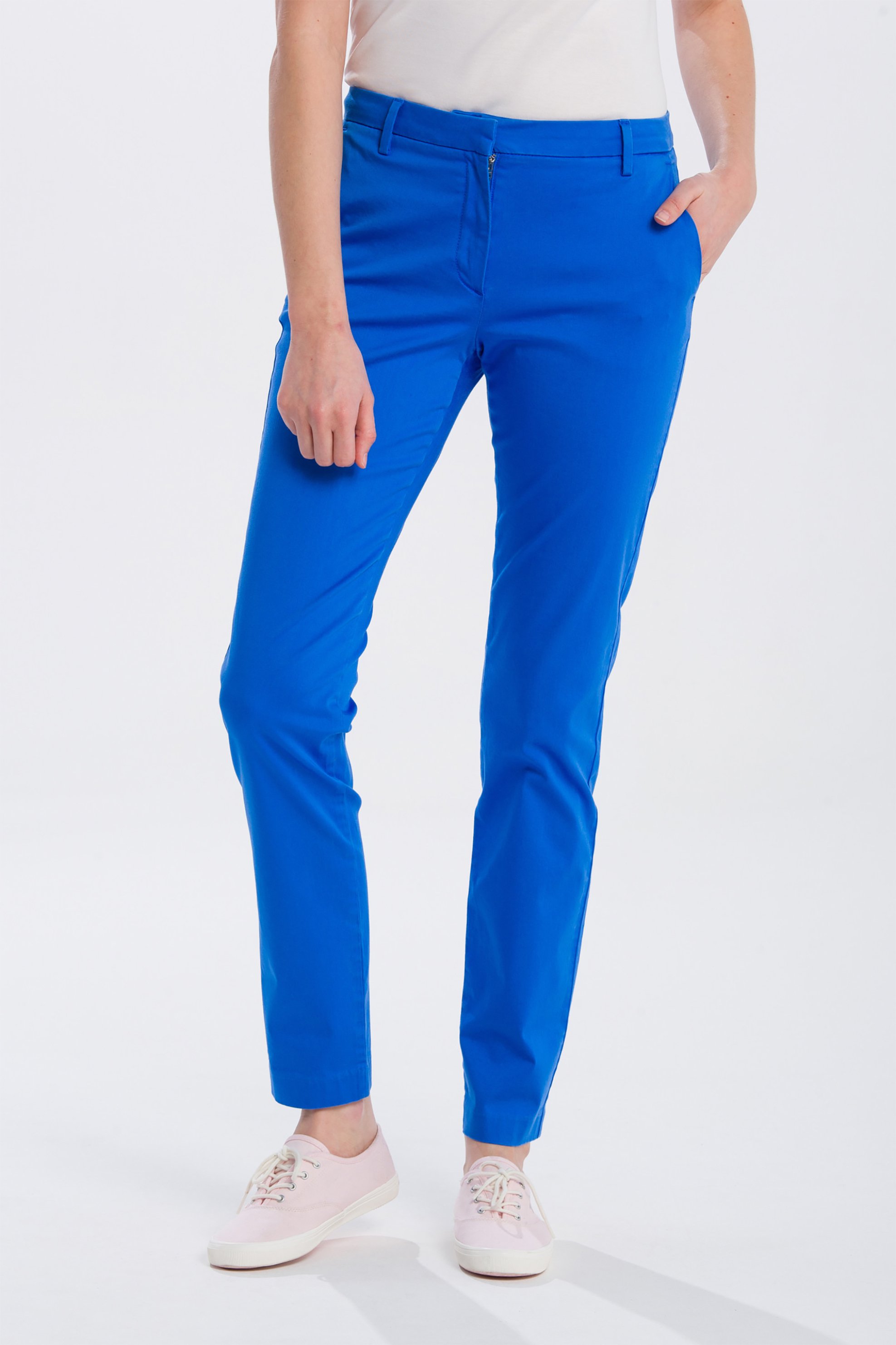 Gant γυναικείο παντελόνι chino cropped | 44
