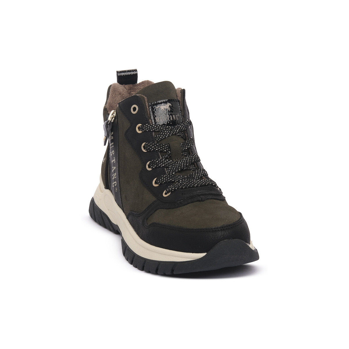 Ψηλά Sneakers Mustang BLACK