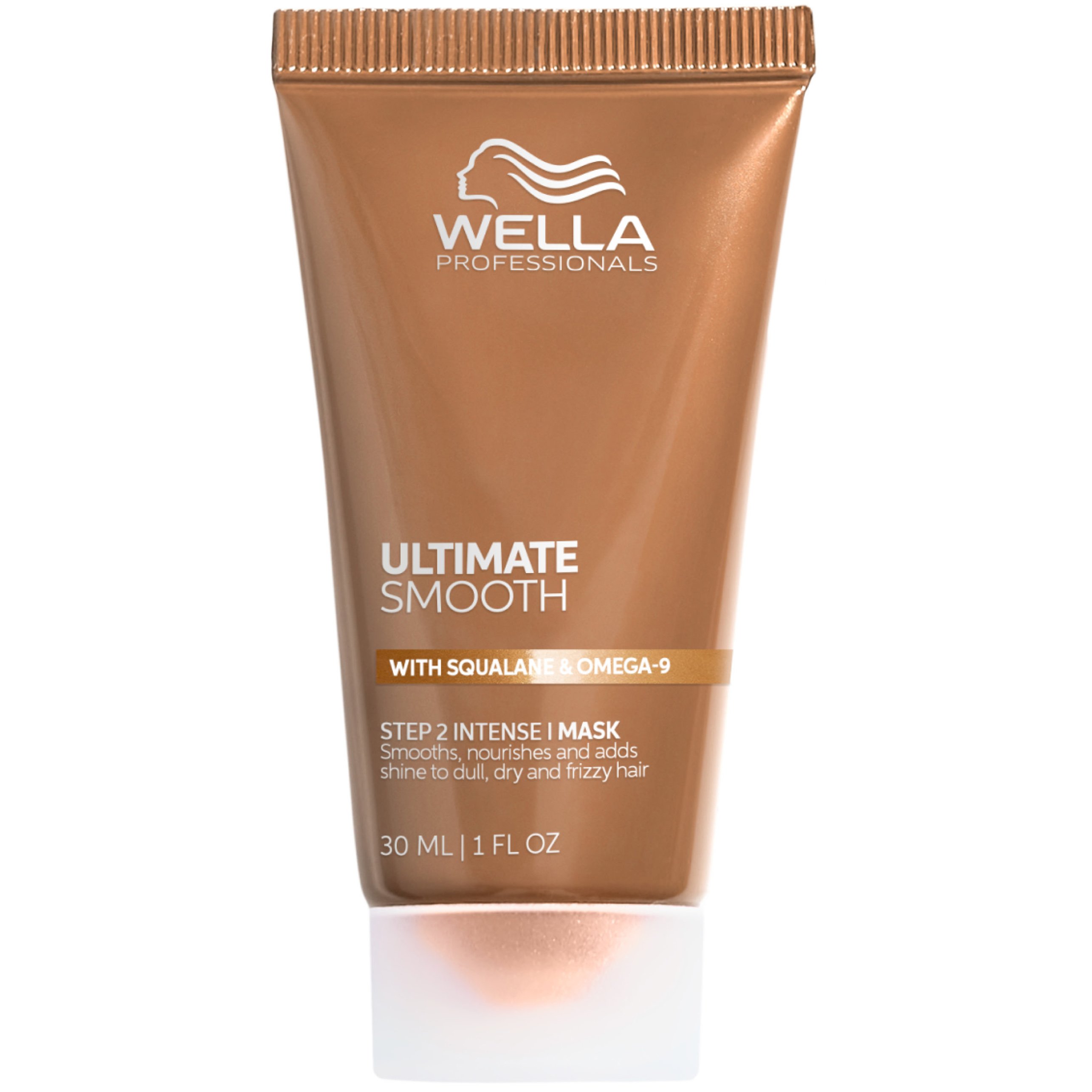 Wella Professionals Ultimate SmoothStep 2 Hair Mask Μάσκα για Θαμπά, Ξηρά & Φριζαρισμένα Μαλλιά 30ml Travel Size