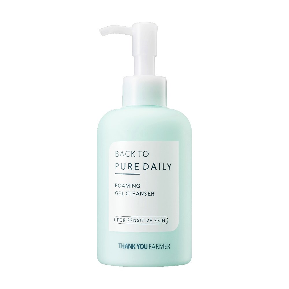 Thank You Farmer Back To Pure Daily Foaming Gel Cleanser Αφρώδες gel Καθαρισμού Πλούσιο σε Ενυδατικούς Παράγοντες 200ml