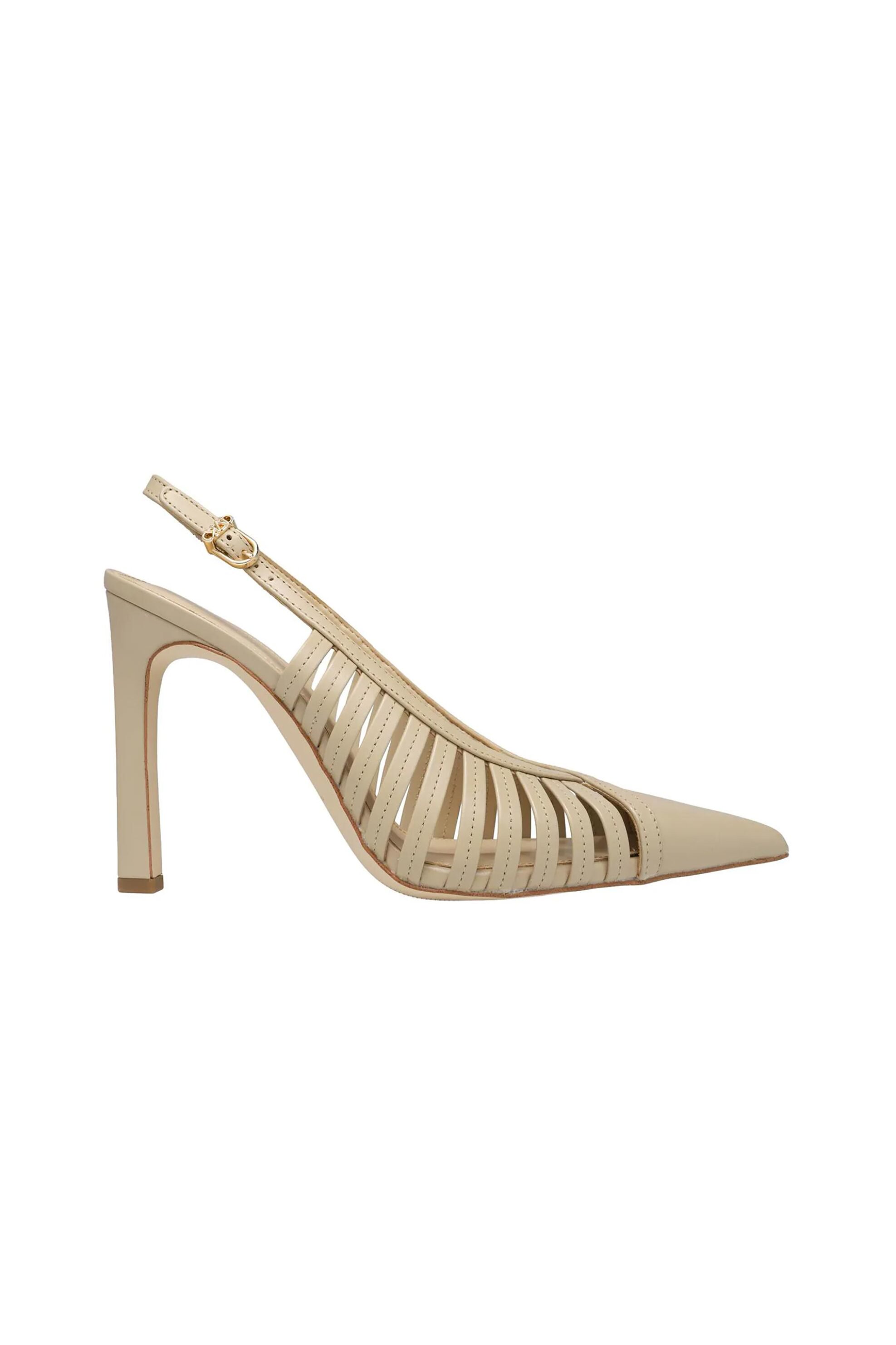 Michael Kors γυναικείες δερμάτινες γόβες slingback "Adriana"