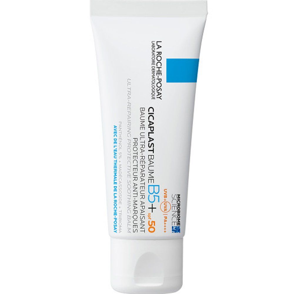 La Roche-Posay Cicaplast Baume B5+ Spf50 Κρέμα Ανάπλασης Προσώπου & Σώματος για το Ερεθισμένο ή Εύθραυστο Δέρμα που εκτίθεται στη UV ακτινοβολία 40ml