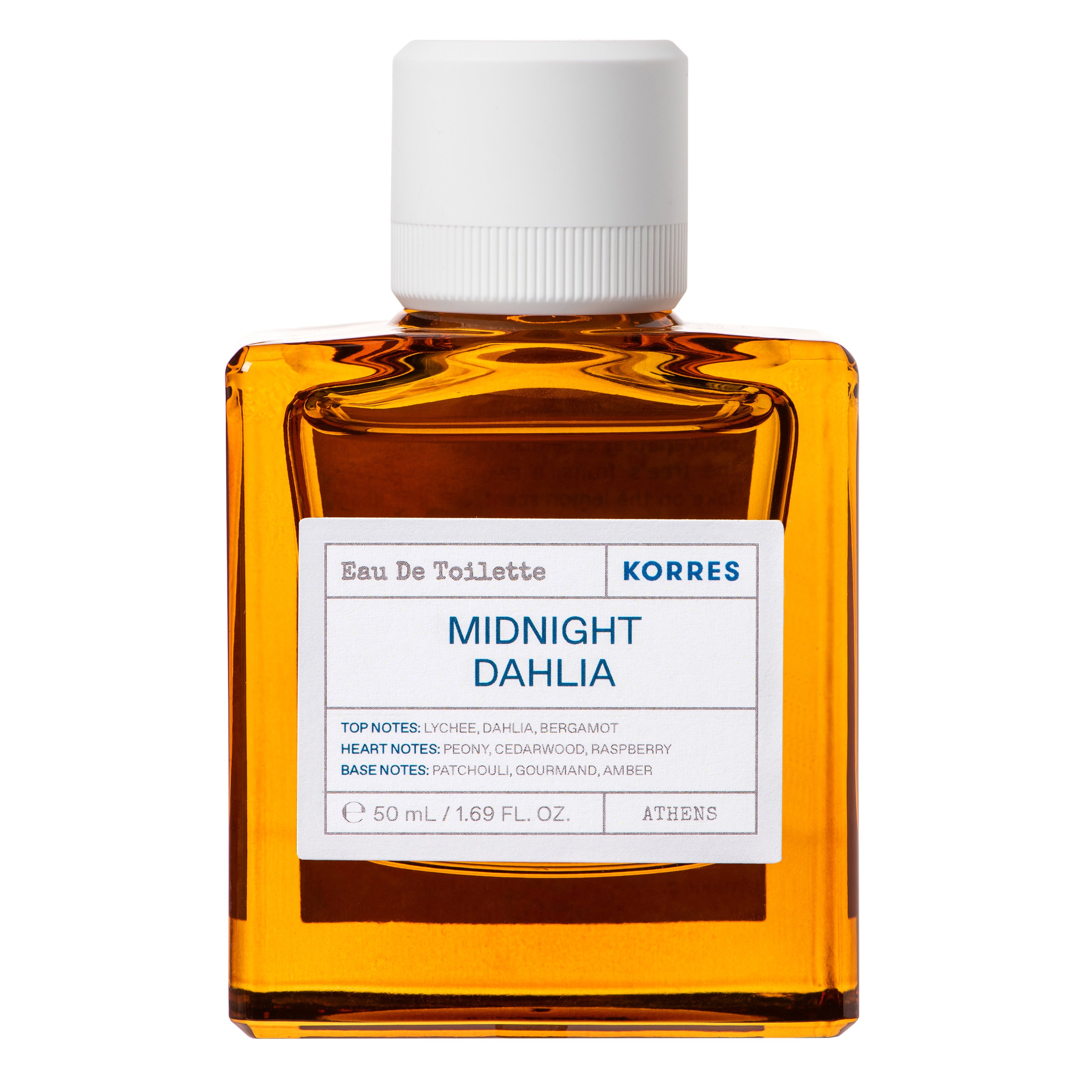 Korres Midnight Dahlia Eau De Toilette Γυναικείο Άρωμα με Νότες από Ντάλια, Κόκκινα Μούρα & Παιώνια 50ml