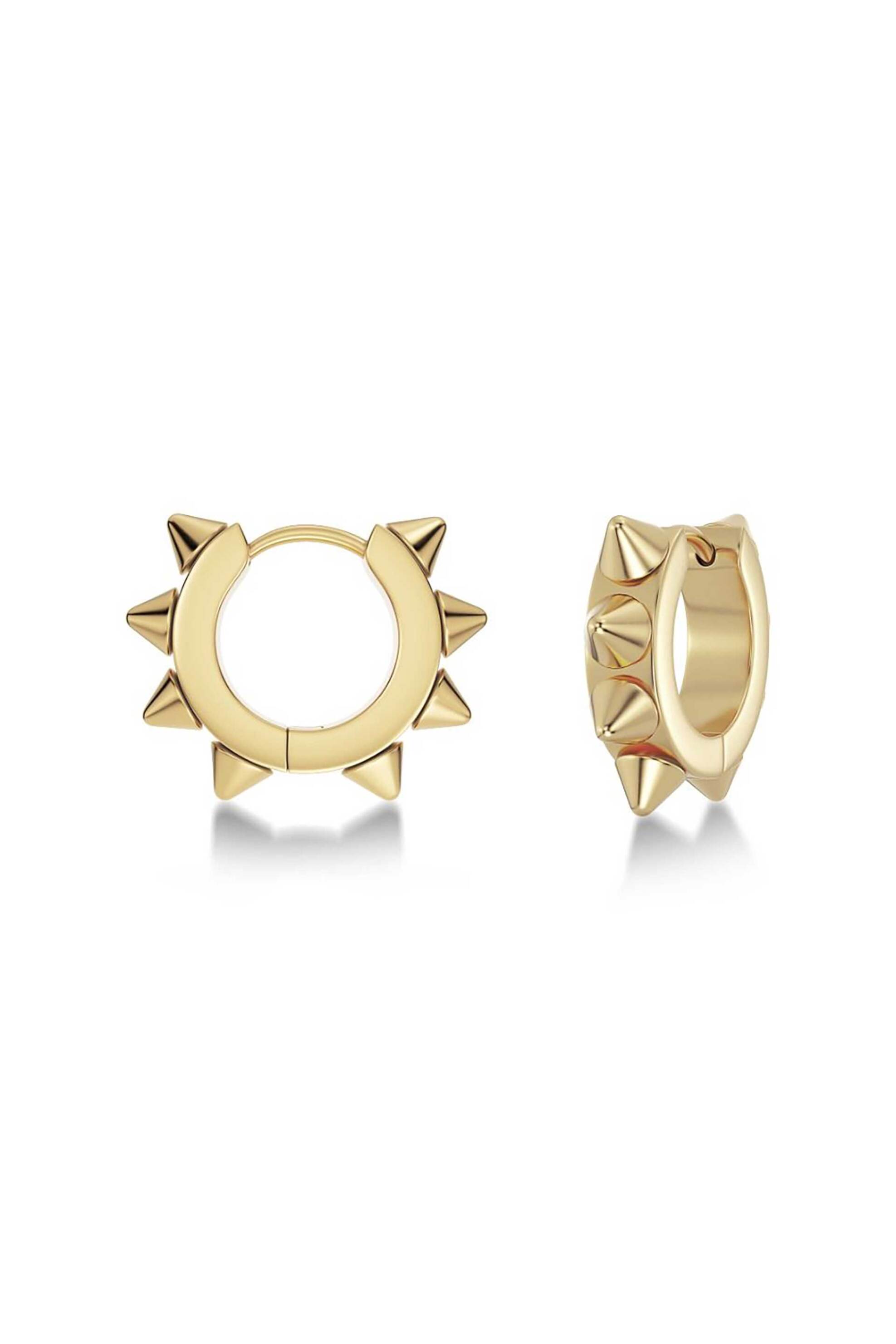 EDBLAD γυναικεία σκουλαρίκια "Peak Hoops Icon Gold" (Μ)