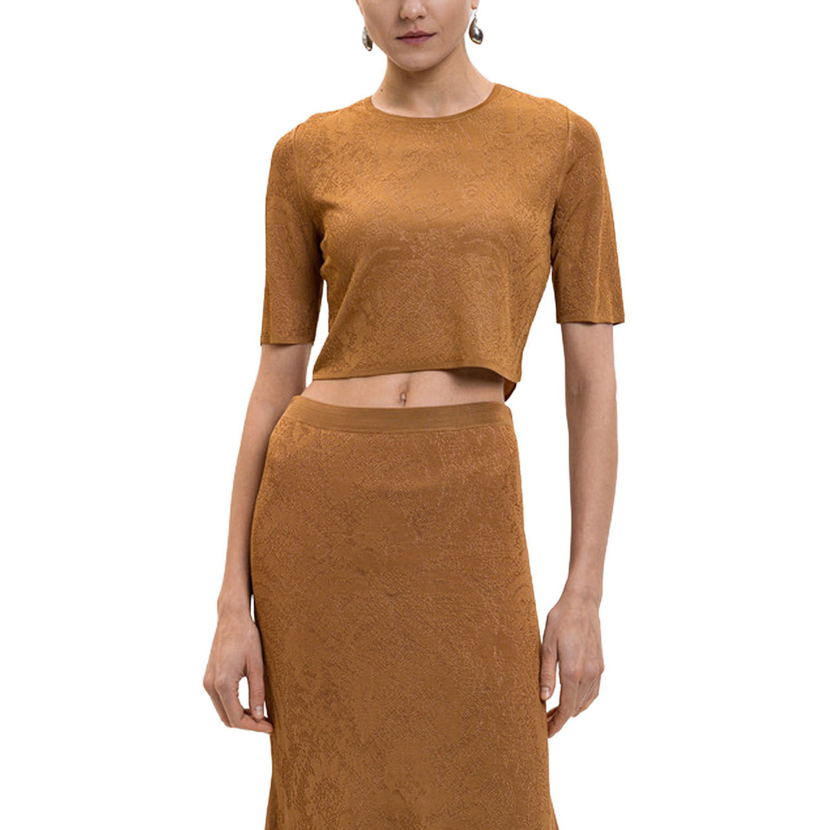 T-shirt με κοντά μανίκια Twin Set 261tp3141-13374