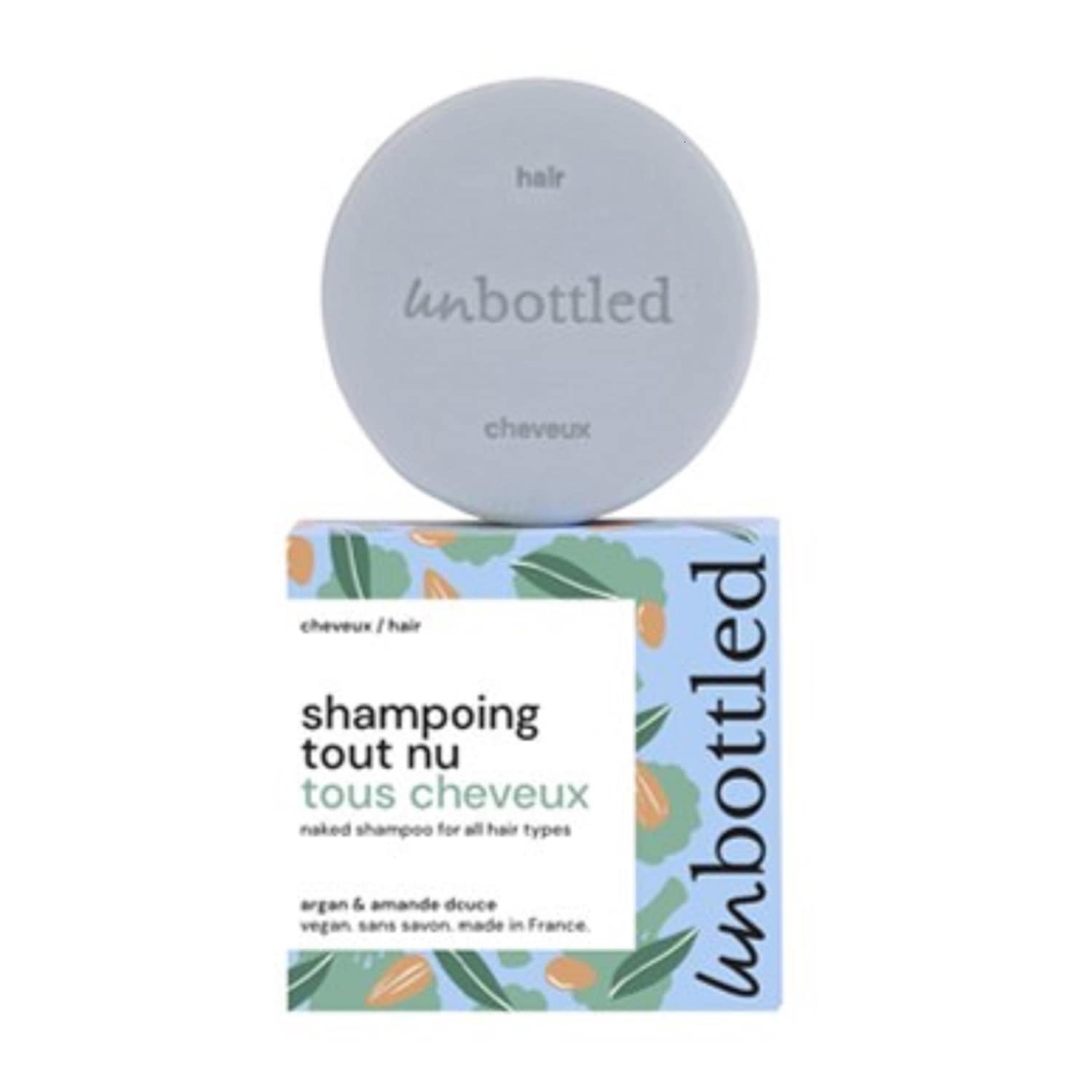 Unbottled - Naked Shampoo - Κανονικά Μαλλιά Αμύγδαλο