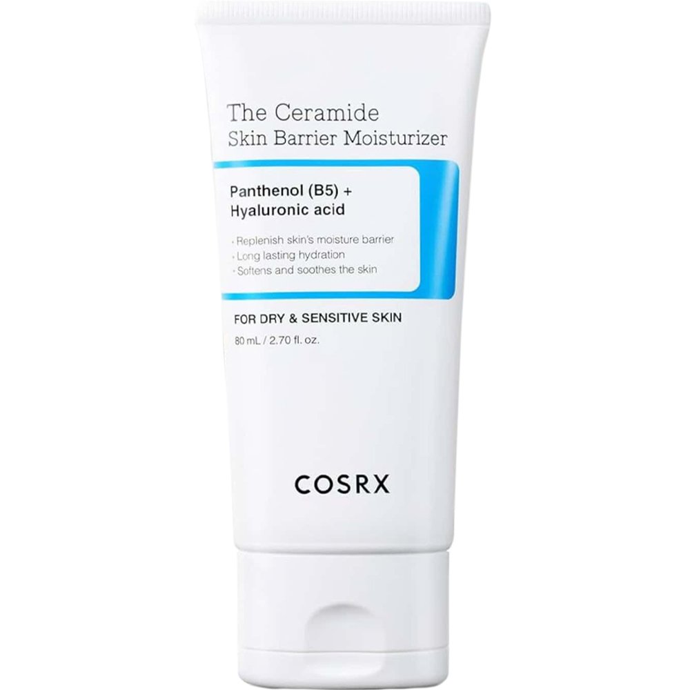 COSRX The Ceramide Skin Barrier for Dry & Sensitive SKin Moisturizer Αναπλαστική Κρέμα με Πανθενόλη B5 & Υαλουρονικό Οξύ Κατάλληλη για Ξηρό & Ευαίσθητο Δέρμα 80ml