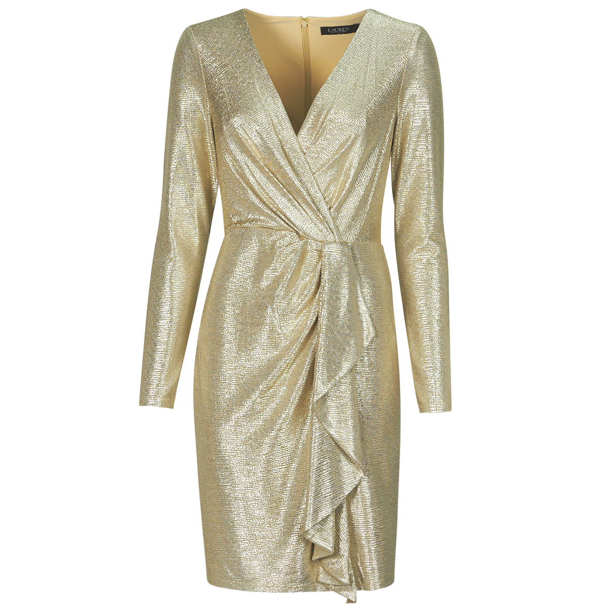 Κοντά Φορέματα Lauren Ralph Lauren CINLAIT-LONG SLEEVE-COCKTAIL DRESS