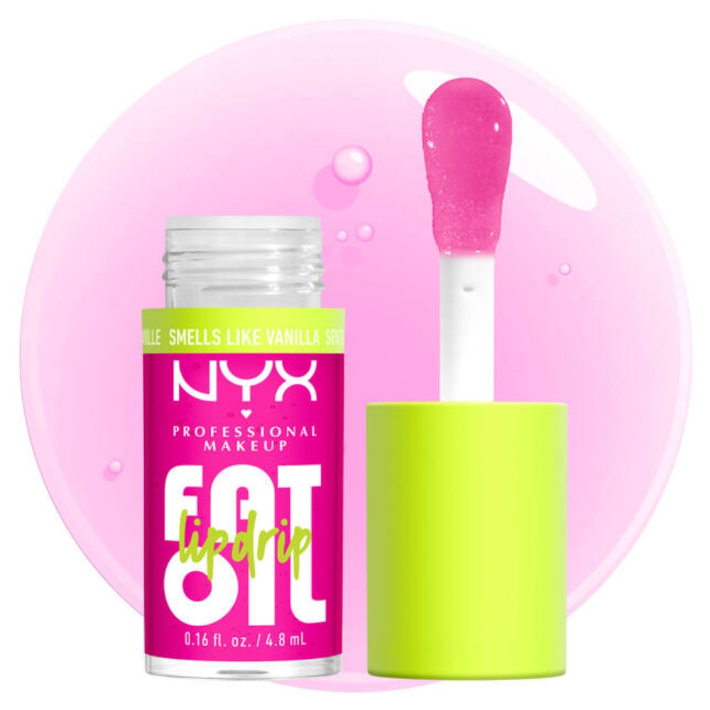 Nyx Professional Makeup Fat Oil Lip Drip Έλαιο Χειλιών για Εξαιρετικά Λαμπερό Αποτελέσμα & Προστασία 4.8ml