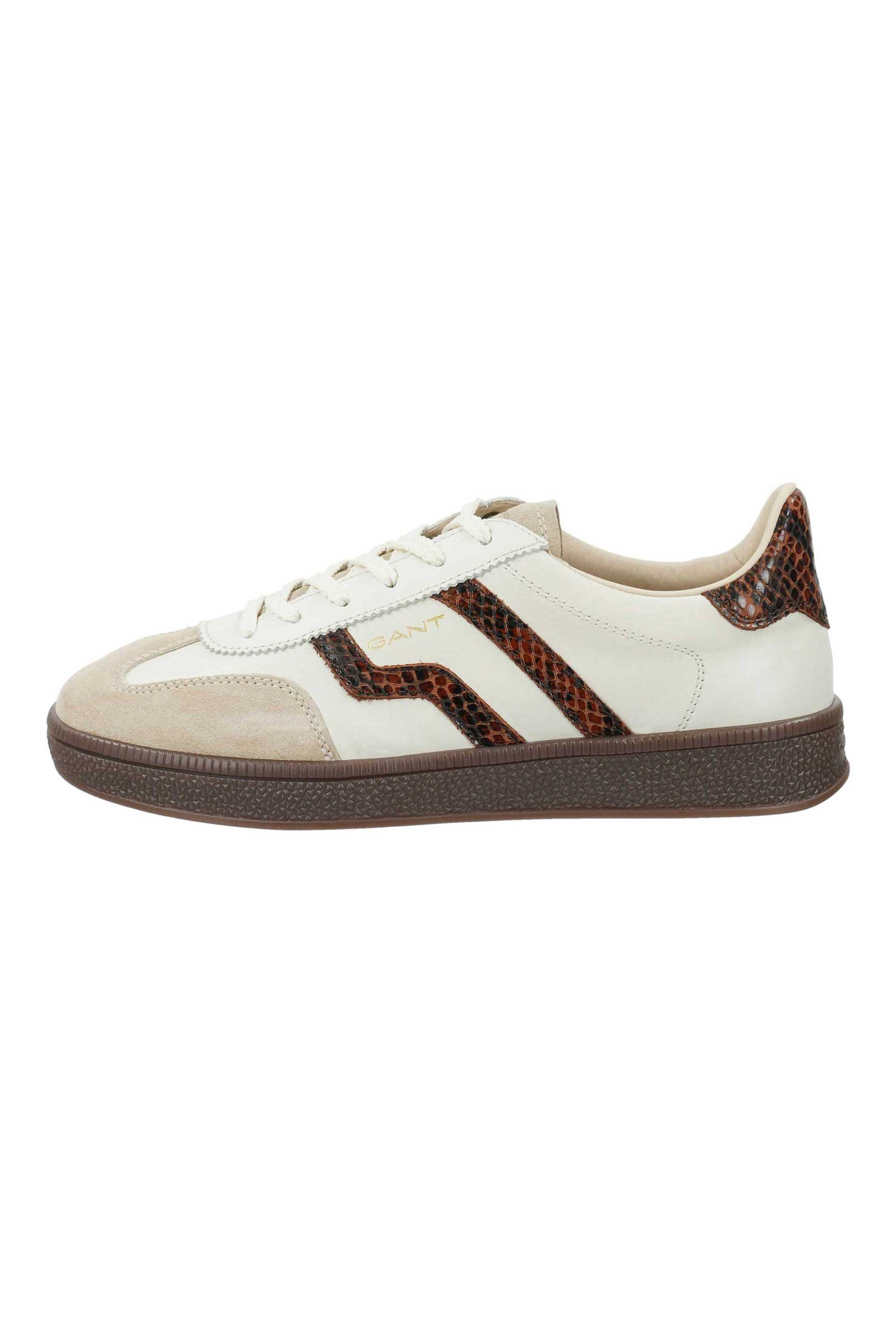Gant γυναικεία δερμάτινα sneakers "Cuzima" - 33531347 Λευκό