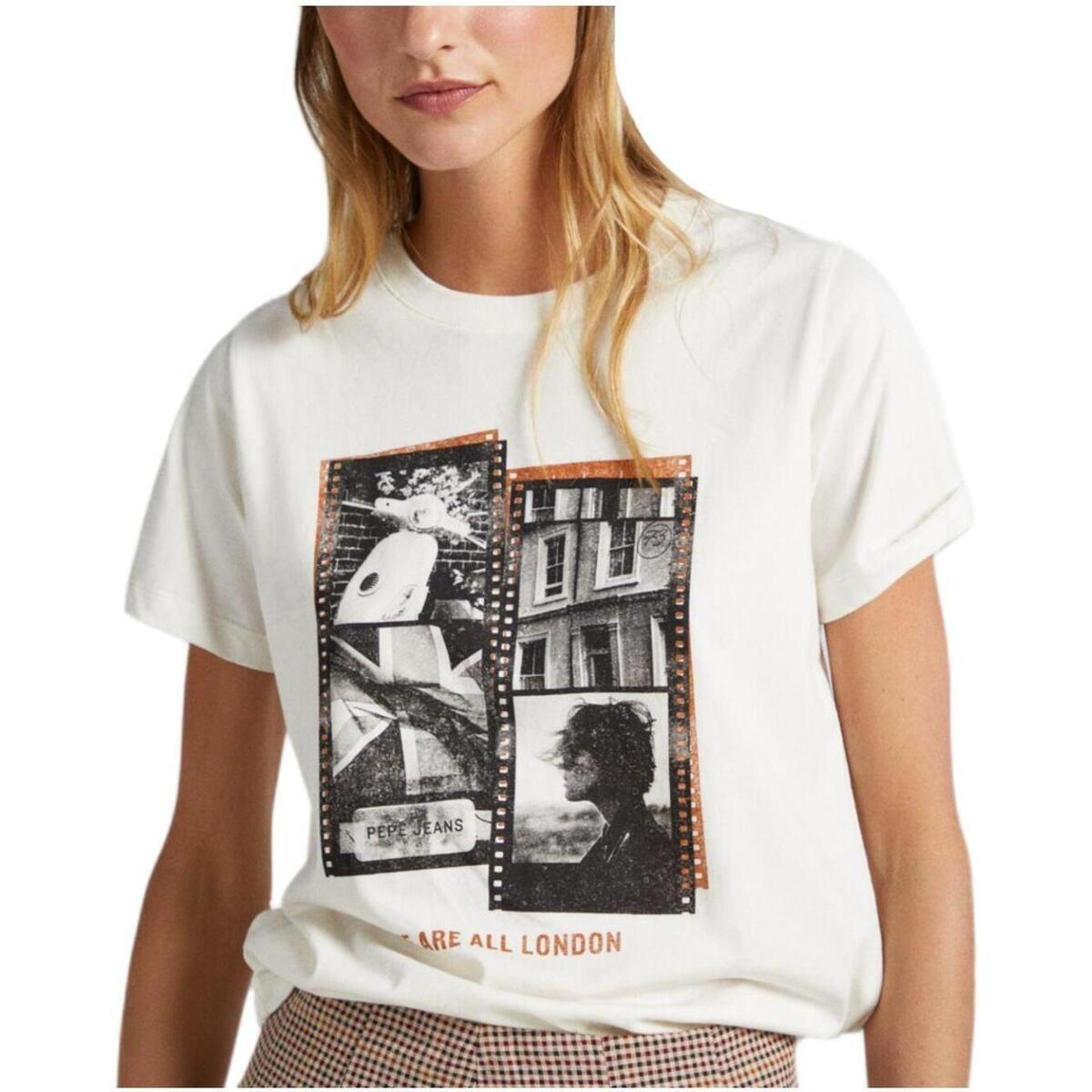 T-shirt με κοντά μανίκια Pepe jeans PL505677 808