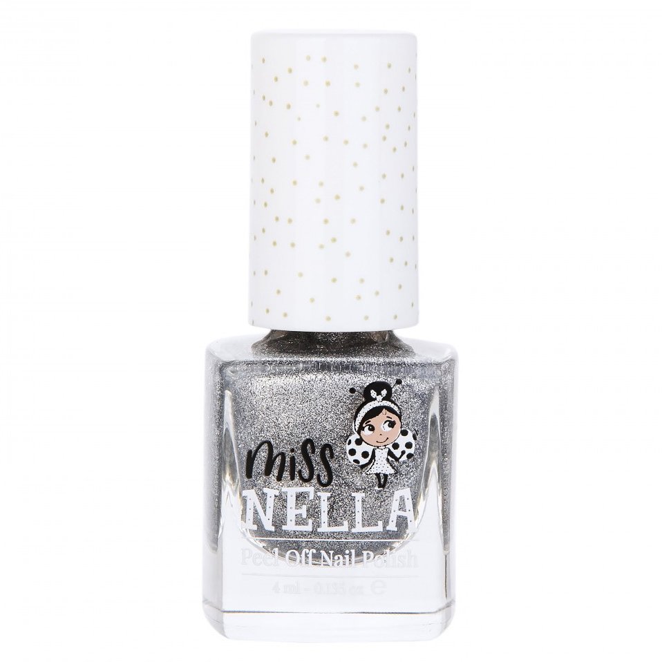 Miss Nella Peel Off Nail Polish Κωδ. 775-40 Παιδικό, μη Τοξικό Βερνίκι Νυχιών με Βάση το Νερό 4ml - Shooting Star