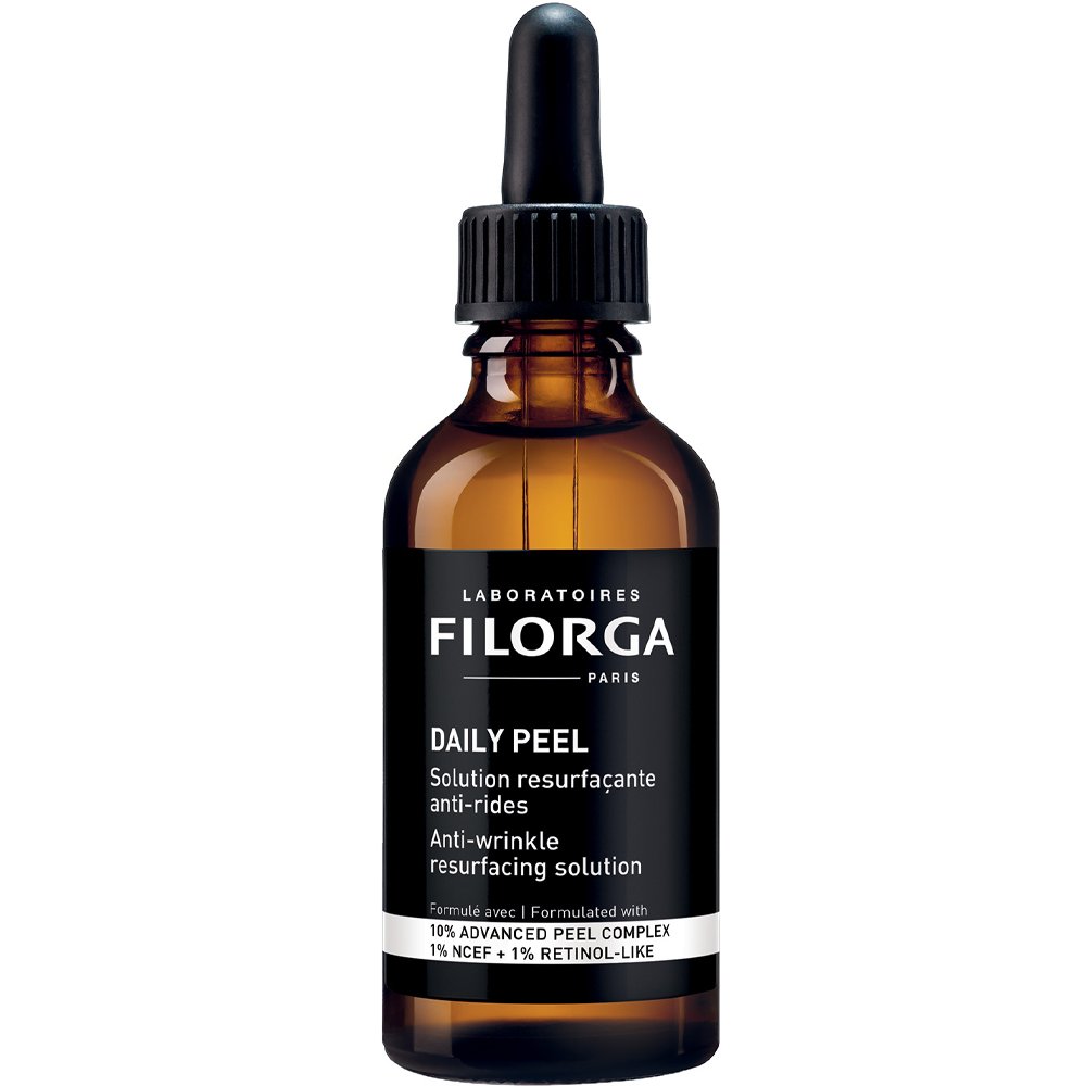 Filorga Daily Peel Anti-Wrinkle Resurfacing Solution Serum Φροντίδα Καθημερινής Απολέπισης Κατά των Ρυτίδων, για τη Βελτίωση της Υφής & Αποκατάστασης της Λάμψης της Επιδερμίδας 50ml