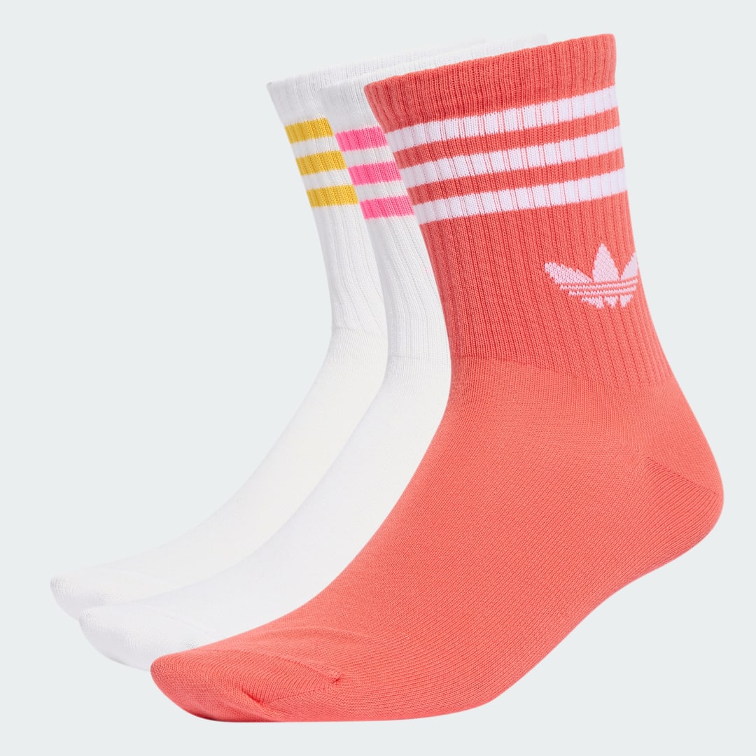 Κάλτσες μεσαίου ύψους με 3 Ρίγες 3 ζευγάρια