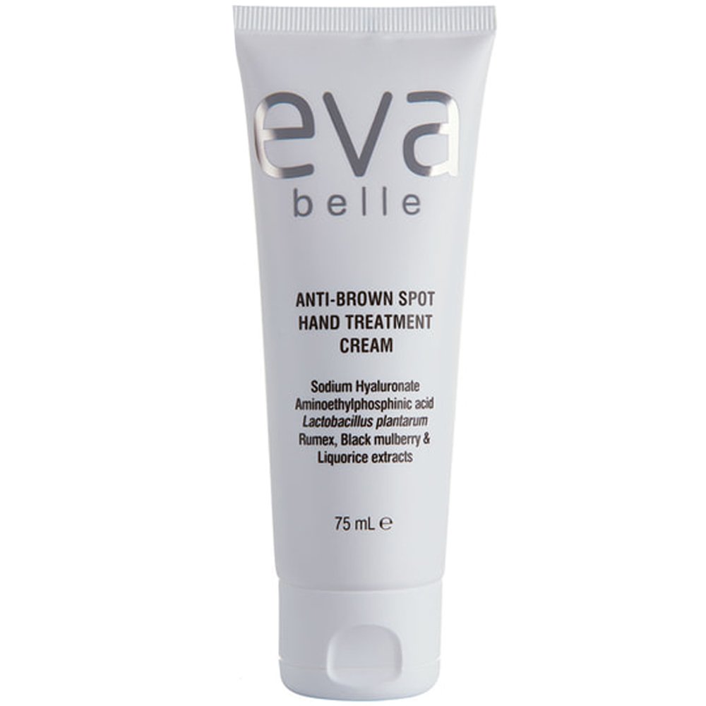 Eva Belle Anti Brown Spot Treatment Hand Cream Ενυδατική Κρέμα για Ξηρά Χέρια με Υπερμελάγχρωση με Λευκαντική Δράση & Προβιοτικά 75ml