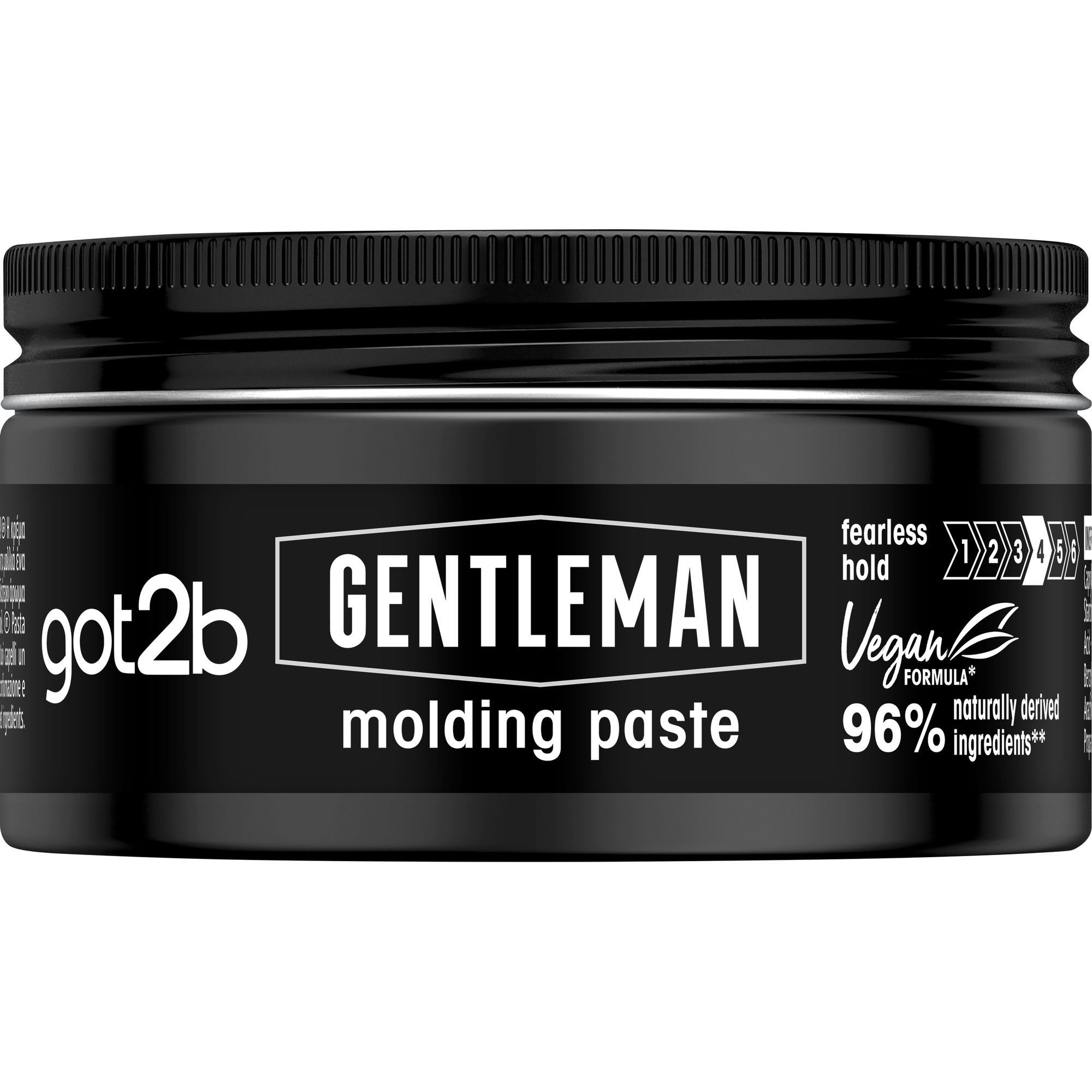 Schwarzkopf Got2b Gentleman Molding Paste Natural Finish Level 4 Κρέμα Styling που Χαρίζει στα Μαλλιά σας Φυσική Λάμψη & Μεγάλης Διάρκειας Κράτημα 100ml