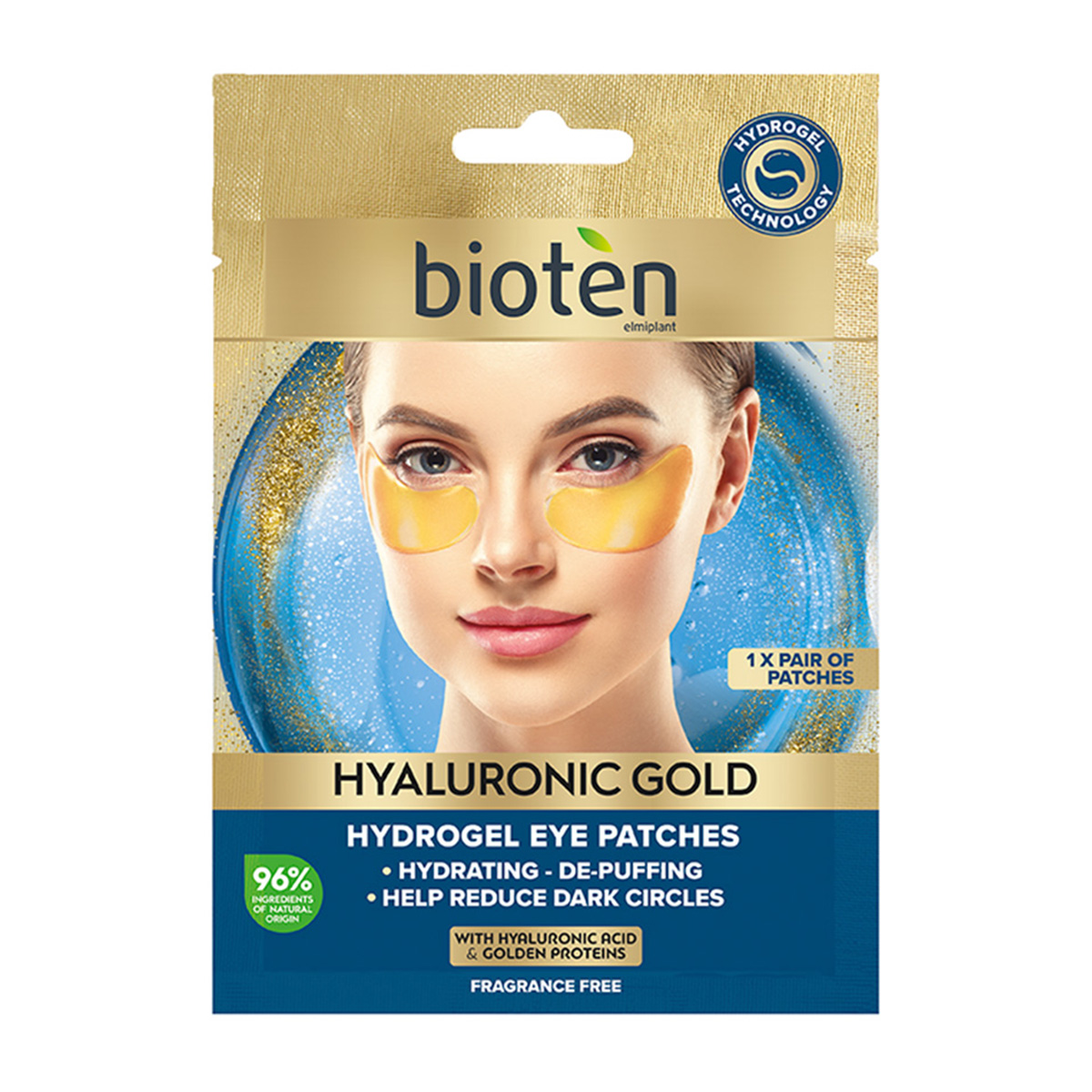 Eye Patches Hyaluronic Gold 5,5gr