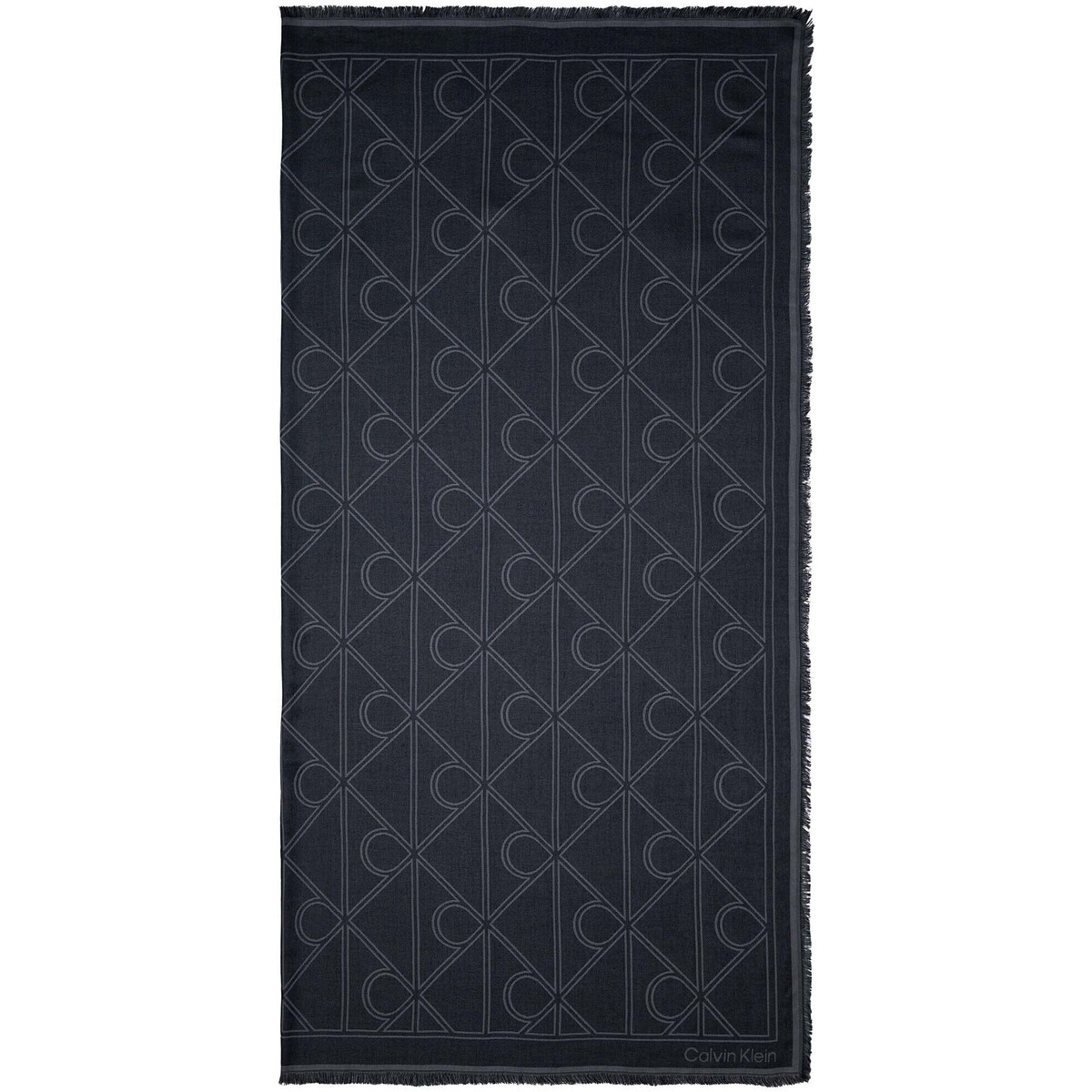 Κασκόλ Calvin Klein Jeans Emblem Aop Contrast Lw Square Sc
