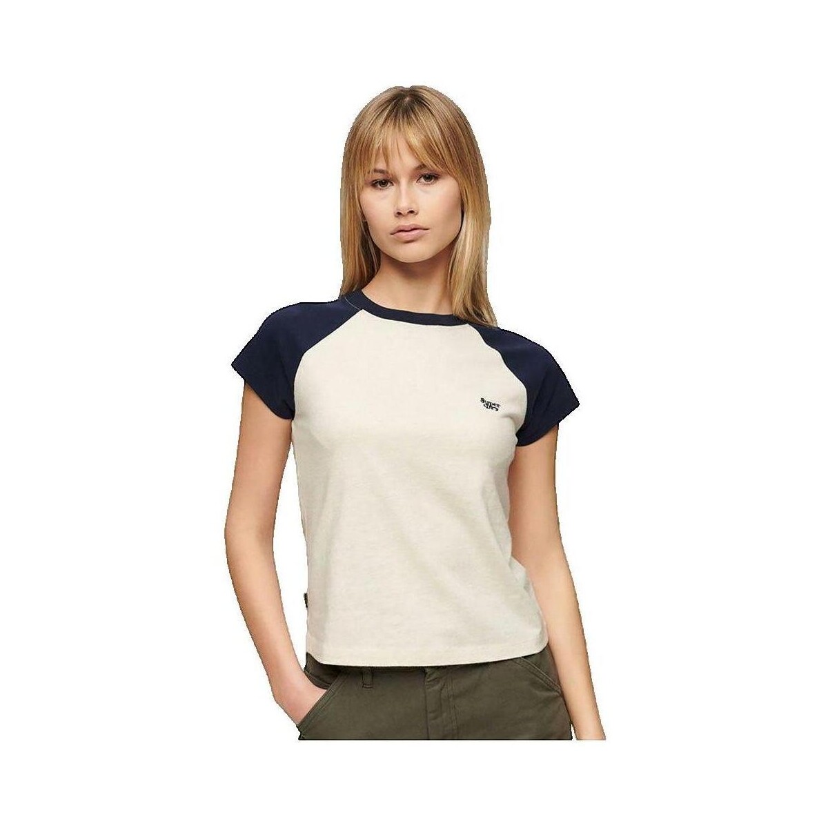 T-shirt με κοντά μανίκια Superdry T-shirt Essential Logo Raglan