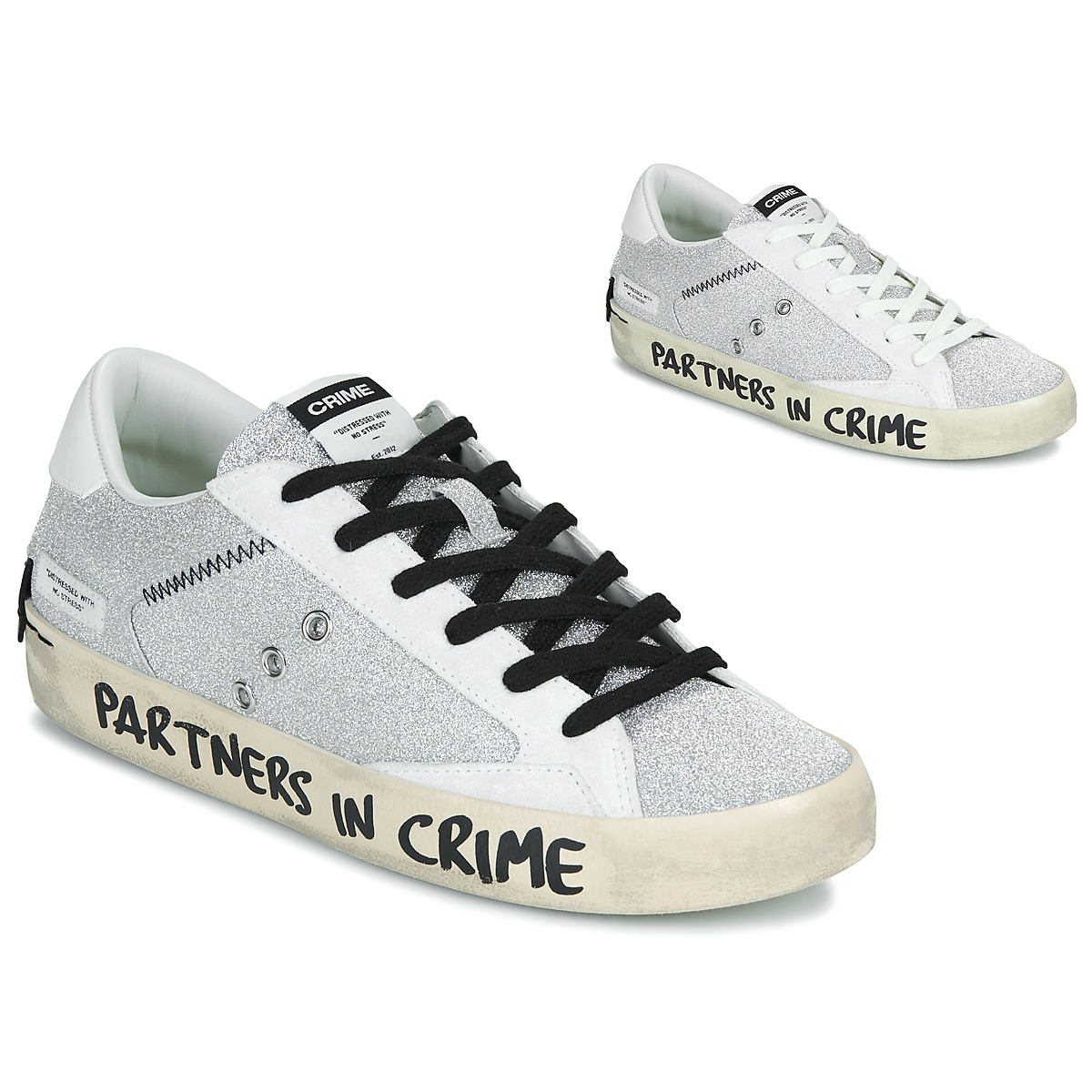 Xαμηλά Sneakers Crime London DISTRESSED