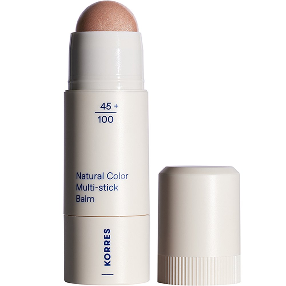 Korres Natural Collor Multi Stick Balm Πολυχρηστικό Stick με Κρεμώδη Υφή για Φυσικό Αποτέλεσμα & Λάμψη 4,5g