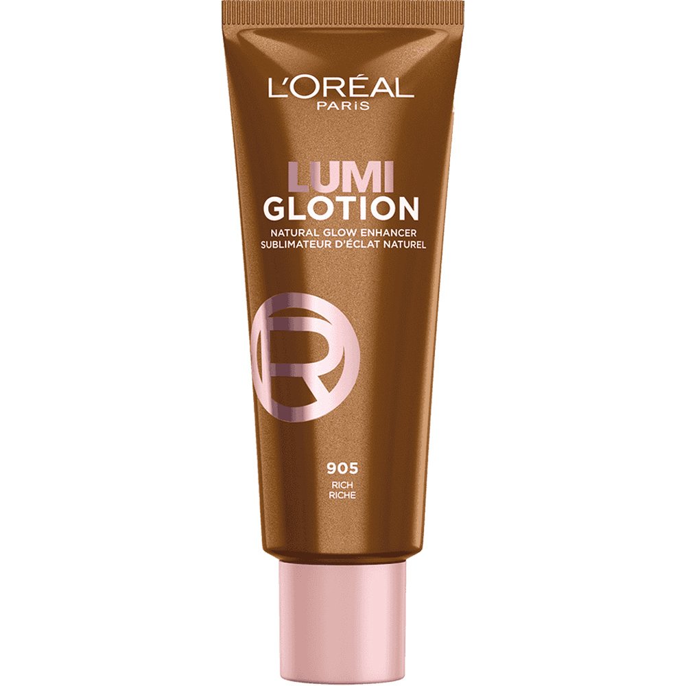 L'Oreal Paris Lumi Glotion Natural Glow Enhancher Fluid Highlighter Highlighter Προσώπου & Σώματος που Ενισχύει την Λάμψη 40ml - 905 Very Deep Glow
