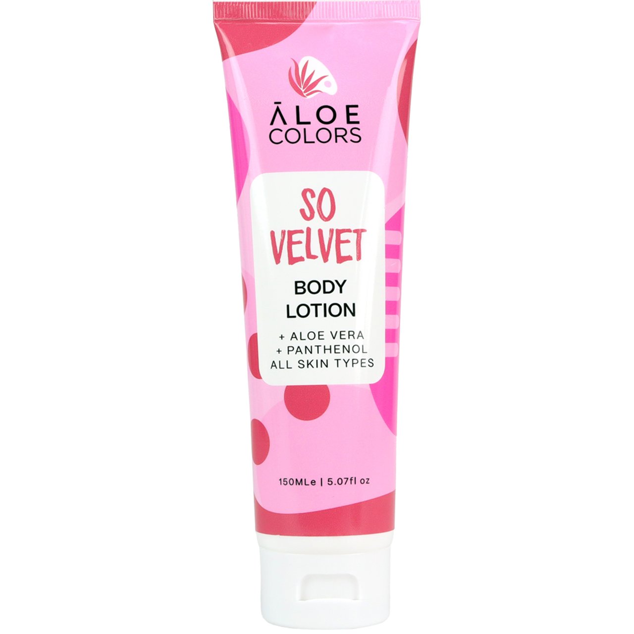 Aloe Colors So Velvet Body Lotion Ενυδατικό Γαλάκτωμα Σώματος για Προστασία & Θρέψη, με Άρωμα Πούδρας 150ml