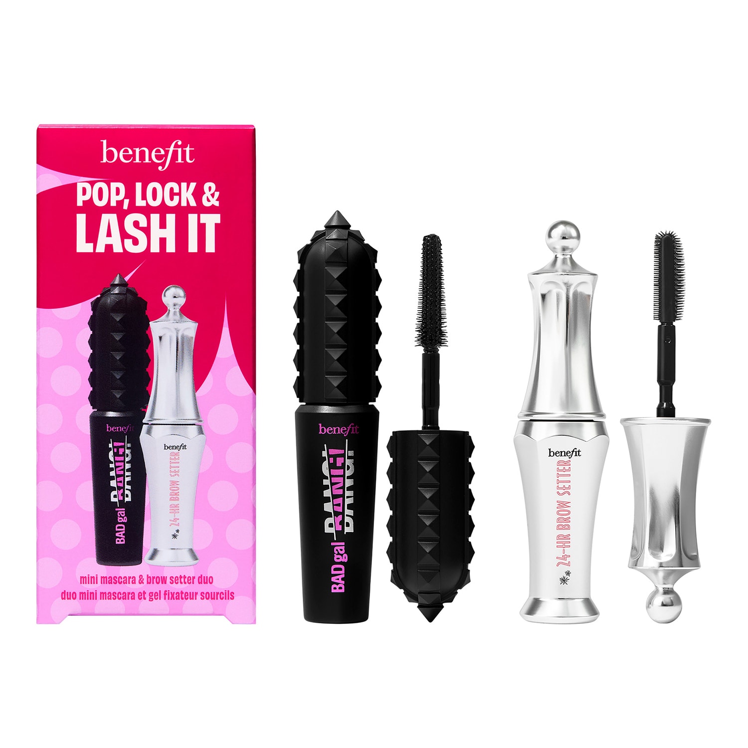 Benefit Cosmetics - Benefit Pop, Lock & Lash It Set - Μάσκαρα & Gel Φρυδιών | 3.5 ml