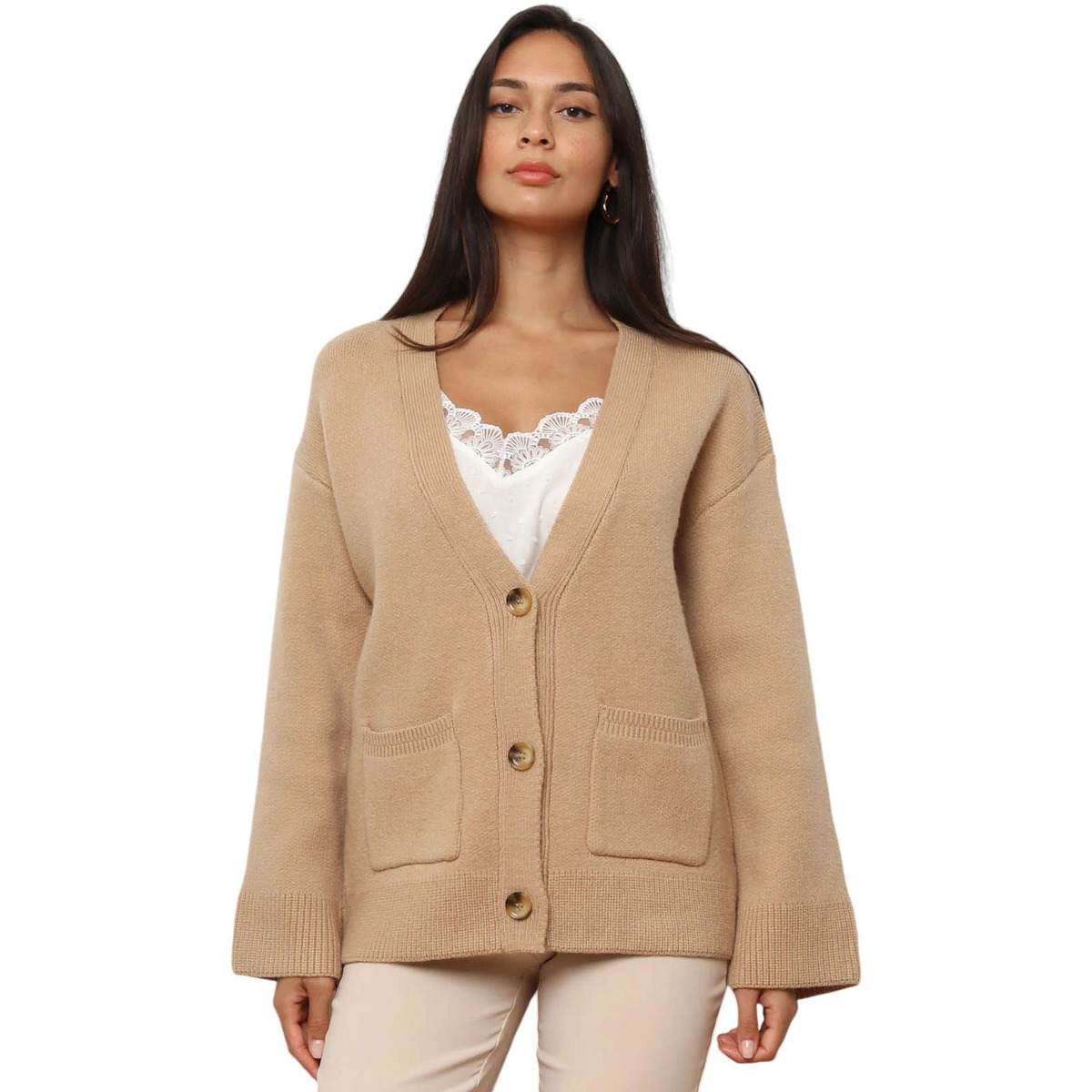 Μπουφάν / Ζακέτες La Modeuse 72470_P170184
