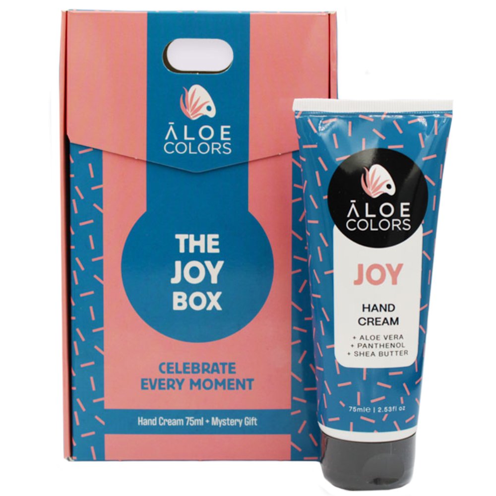 Aloe Colors Promo The Joy Box Celebrate Every Moment Hand Cream 75ml & Δώρο Mystery Gift