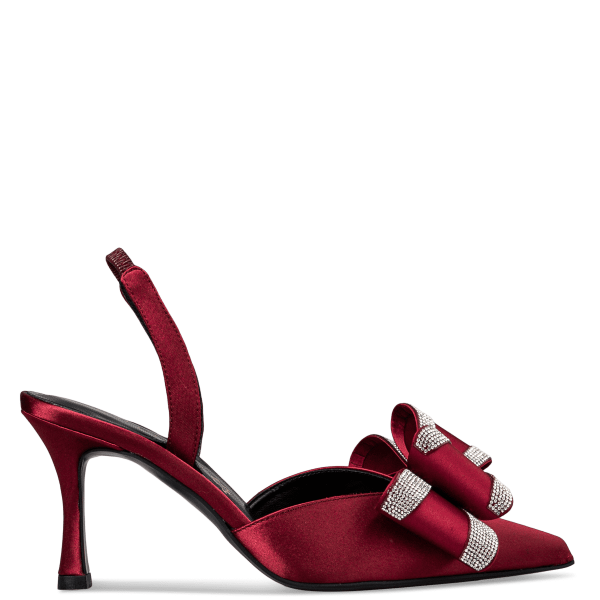 BOW-SLINGBACK PUMPS