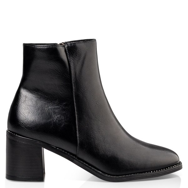 MID-HEEL BOOTIES
