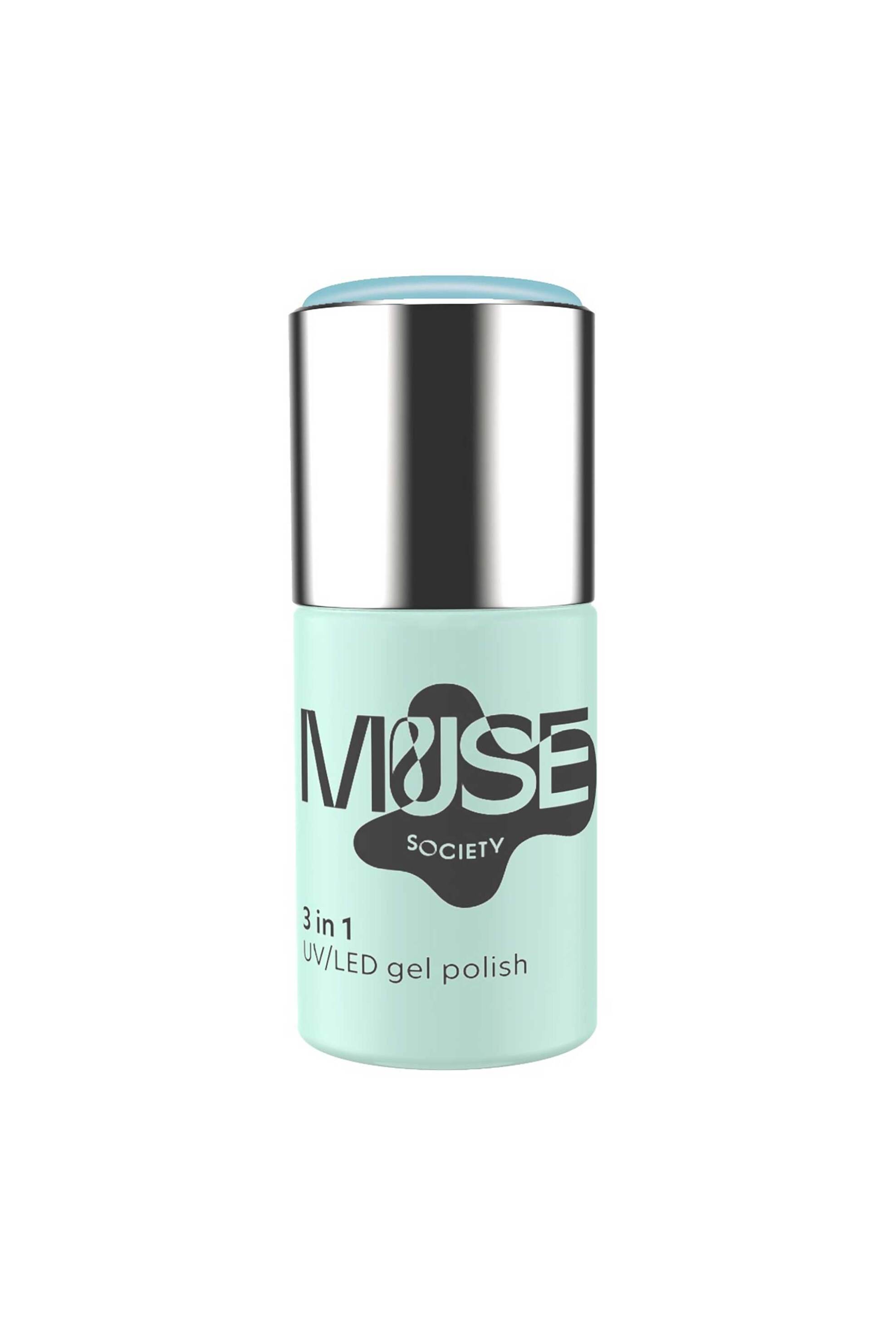 Muse Society Nail Gel Polish Airy Blue #027 4 ml