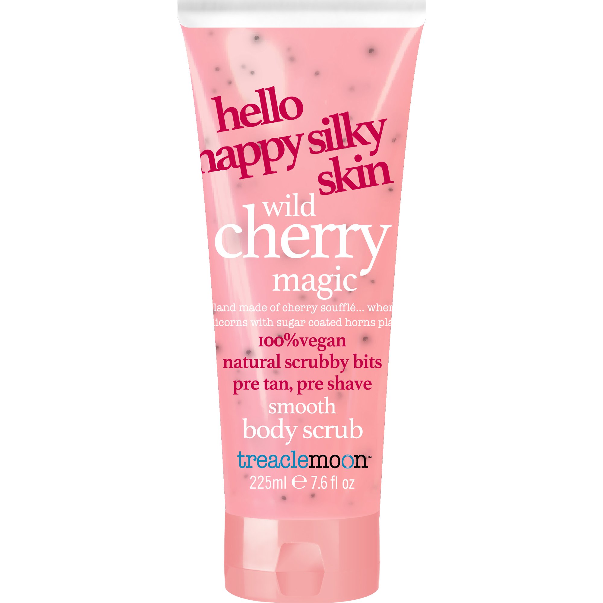 Treaclemoon Wild Cherry Magic Smooth Body Scrub Απαλό Απολεπιστικό Σώματος με Άρωμα Κεράσι 225ml