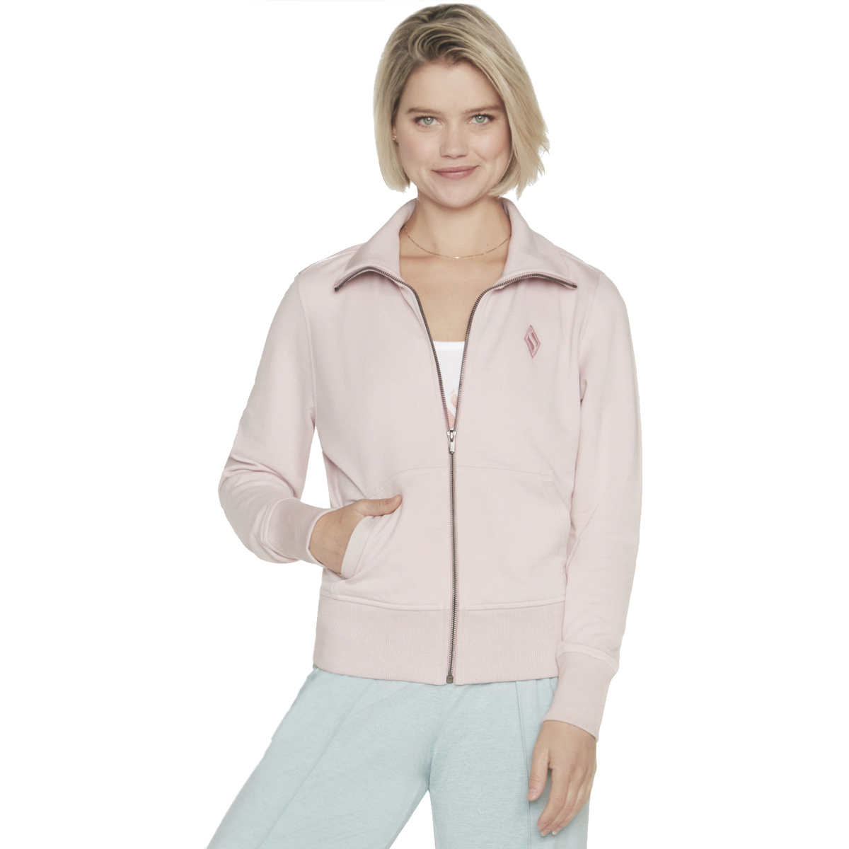 Ζακέτα Skechers The Hoodless Hoodie Diamond Jacket
