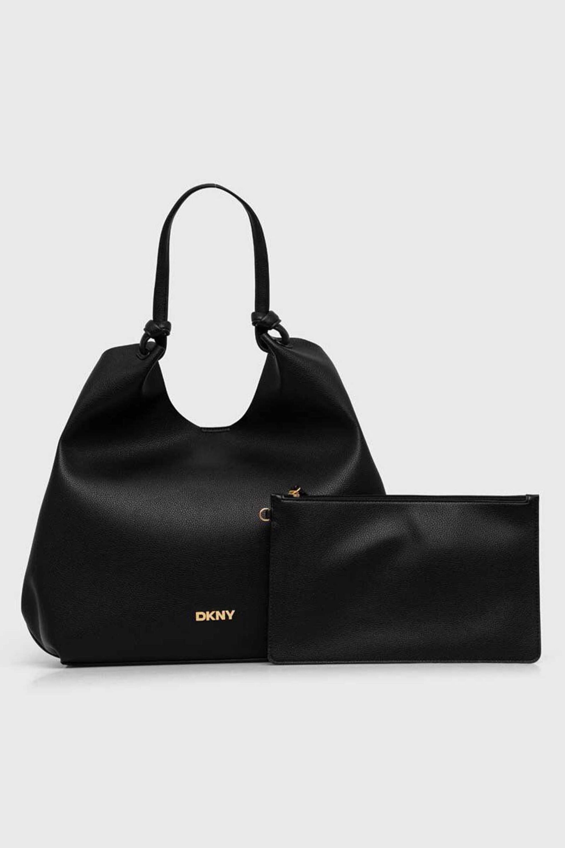 DKNY γυναικεία τσάντα shopper με μεταλλικό logo "Paula Large" | ONE SIZE